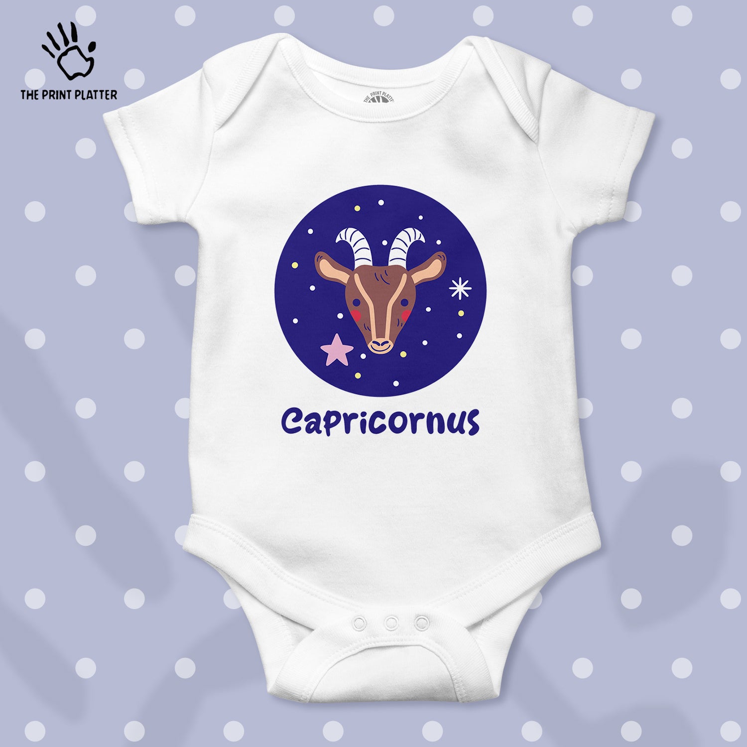 Capricornus - Zodiac Unisex Half Sleeve Romper