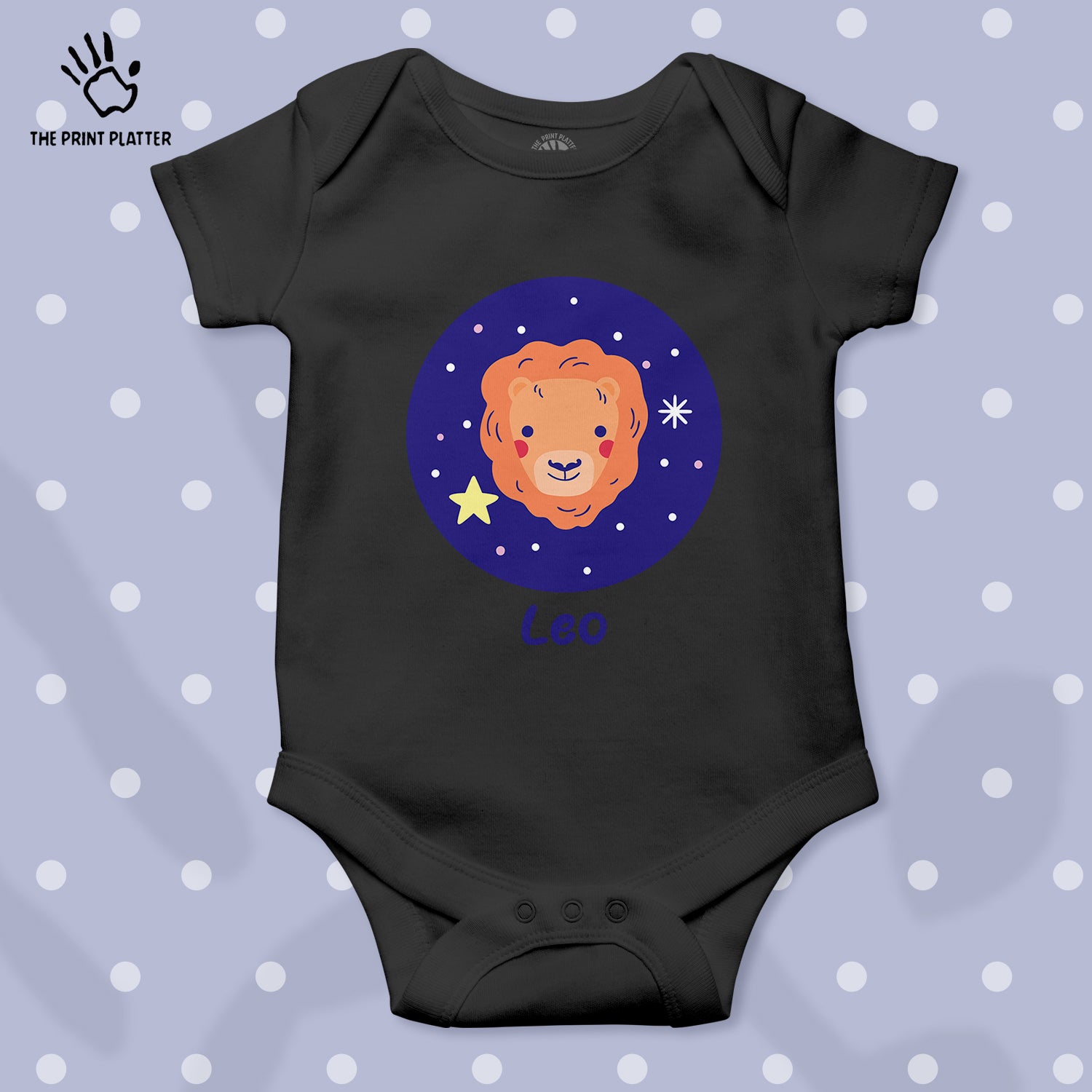 Leo - Zodiac Unisex Half Sleeve Romper