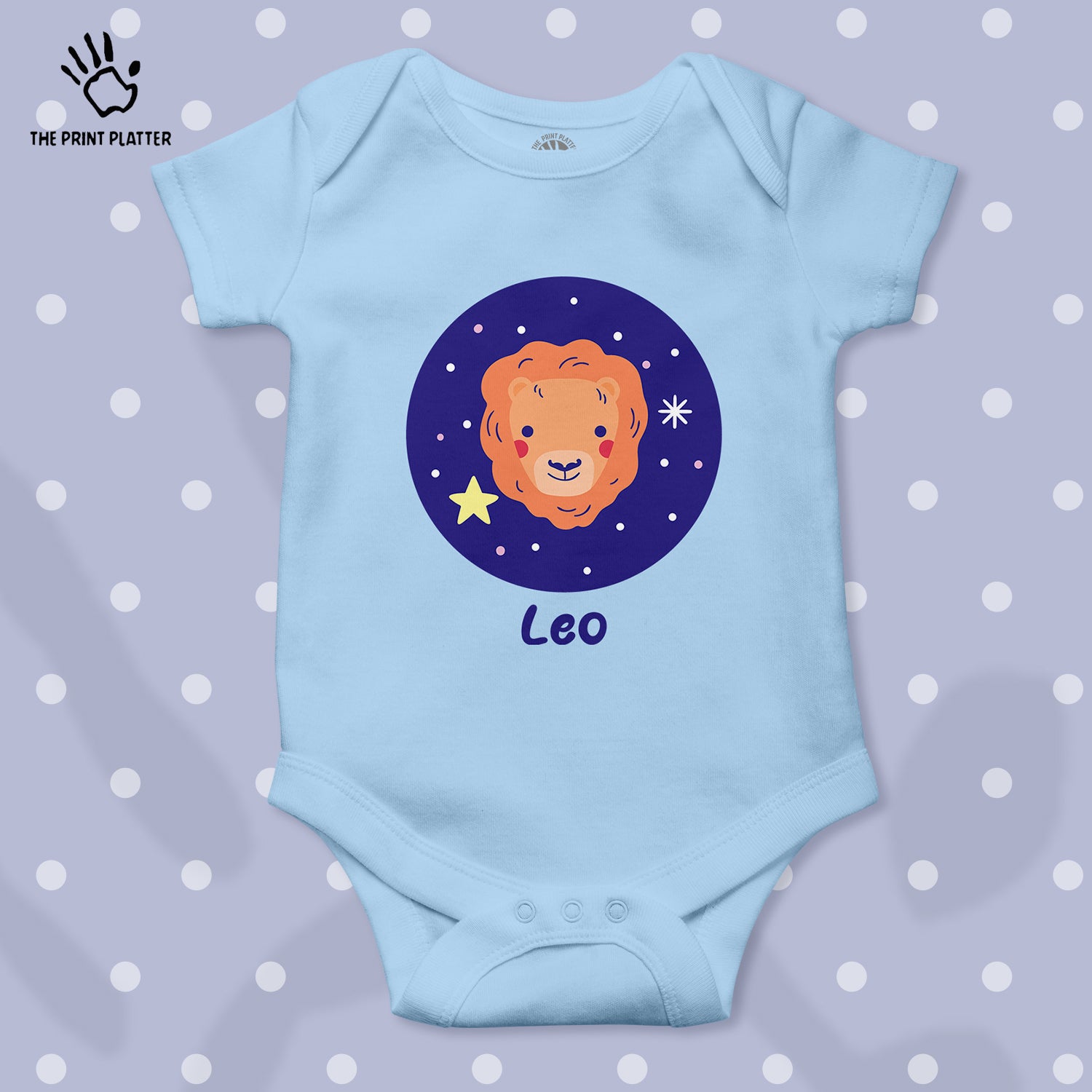 Leo - Zodiac Unisex Half Sleeve Romper