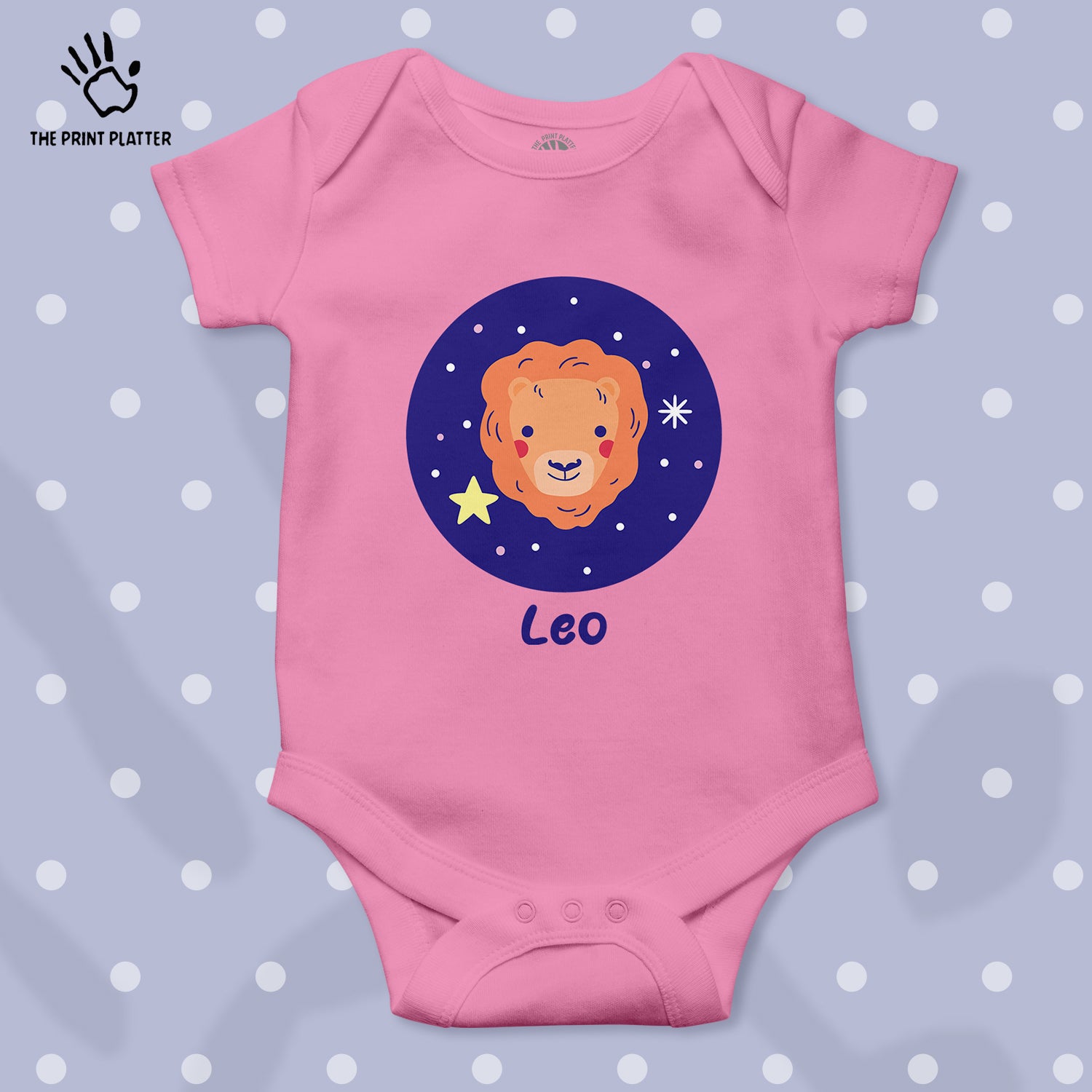 Leo - Zodiac Unisex Half Sleeve Romper