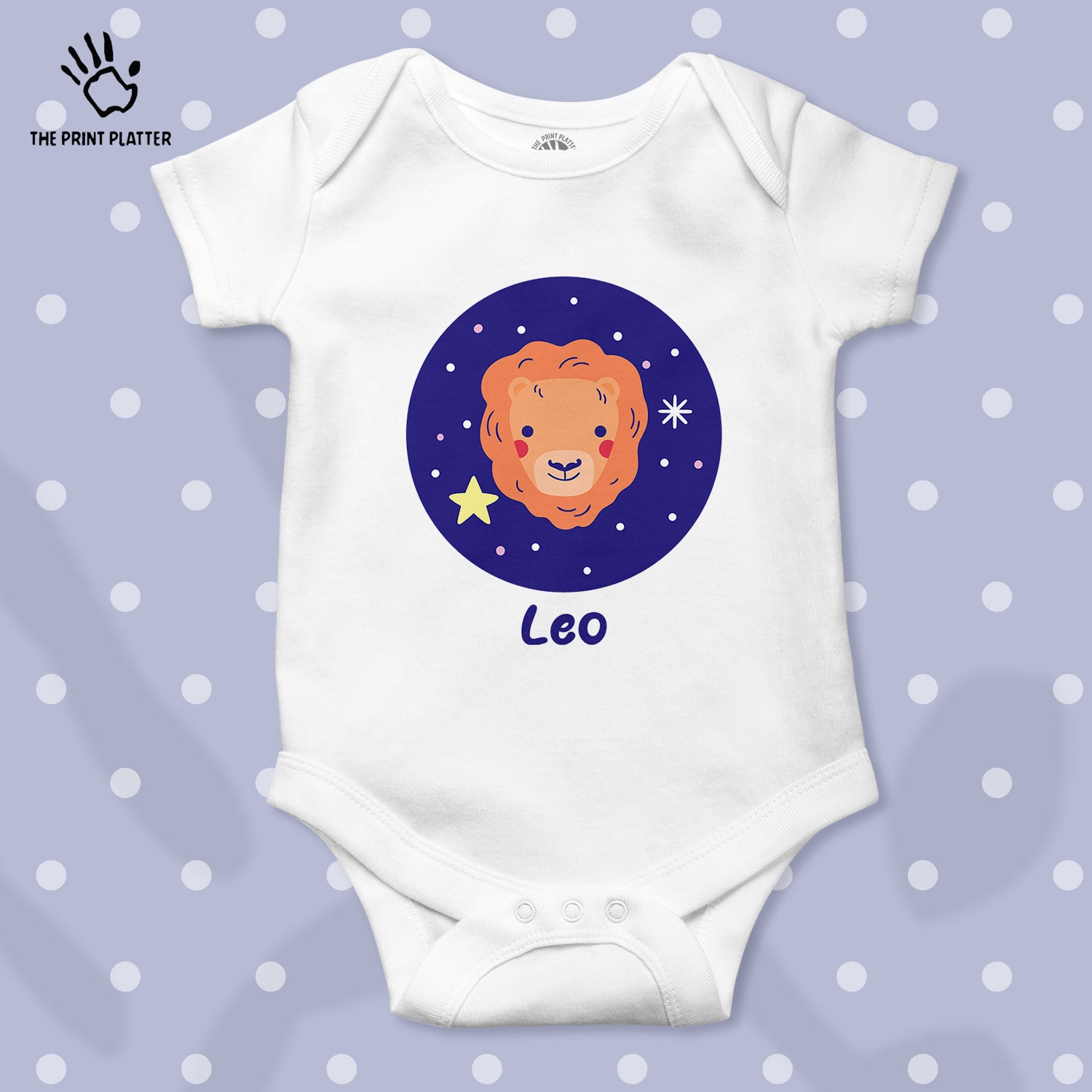 Leo - Zodiac Unisex Half Sleeve Romper