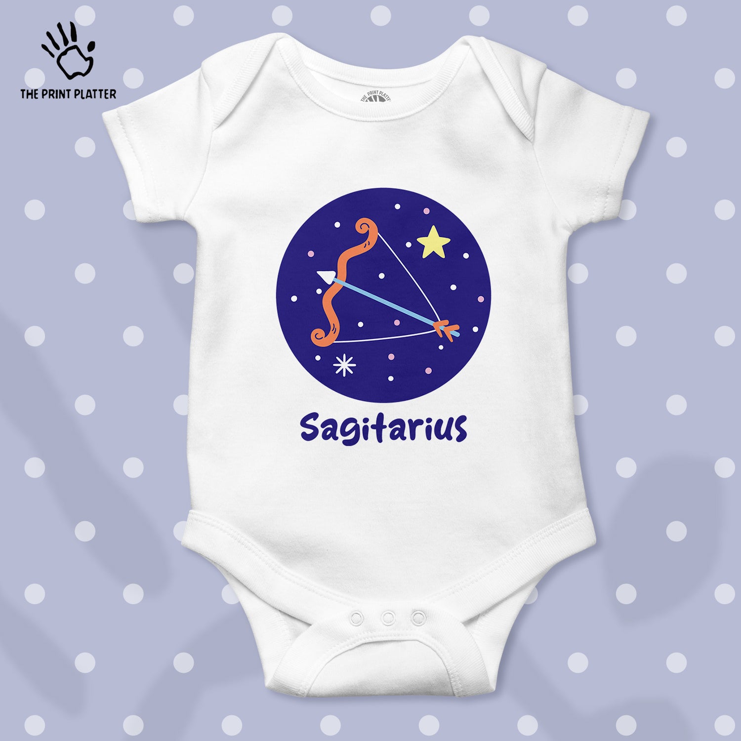 Sagitarius - Zodiac Unisex Half Sleeve Romper