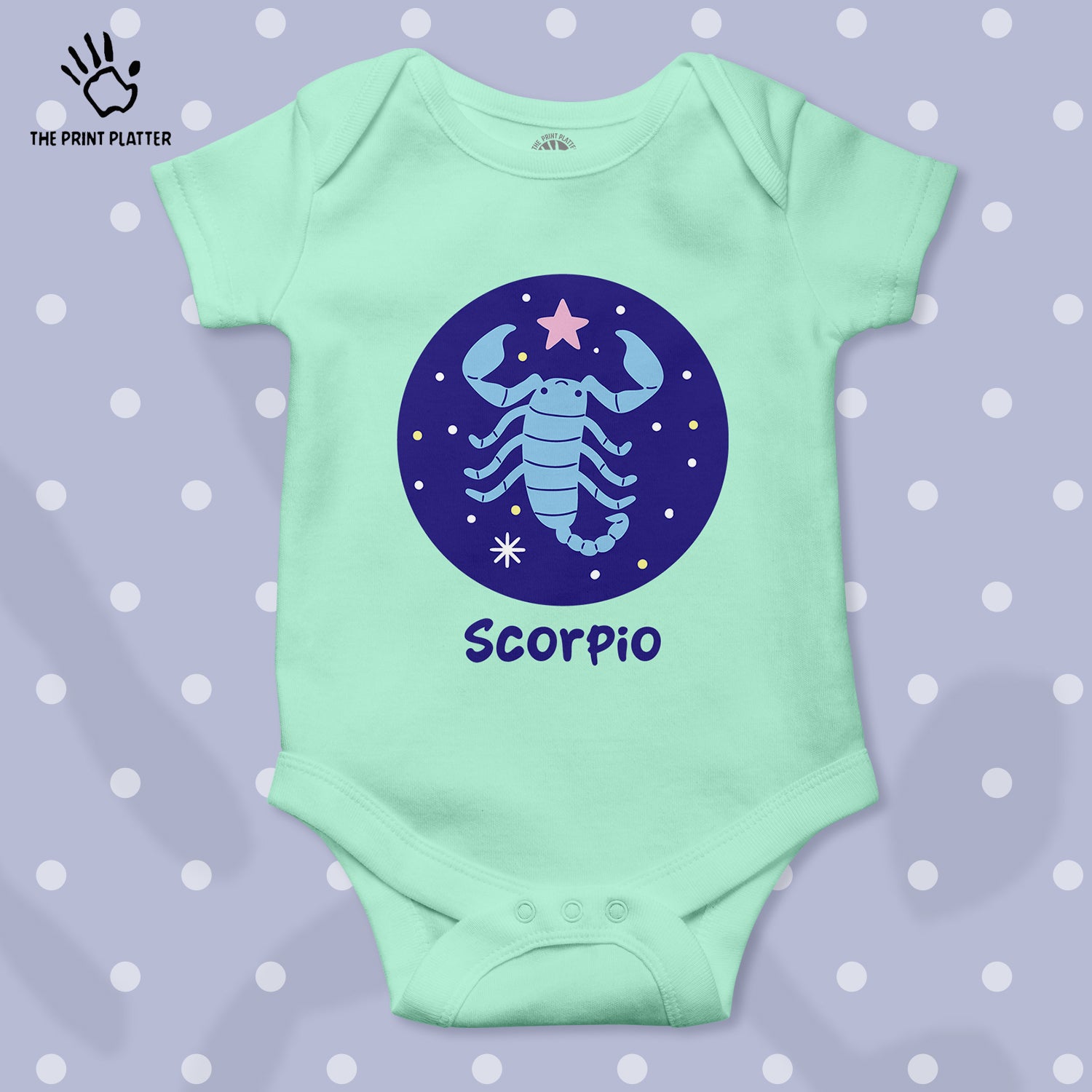 Scorpio - Zodiac Unisex Half Sleeve Romper