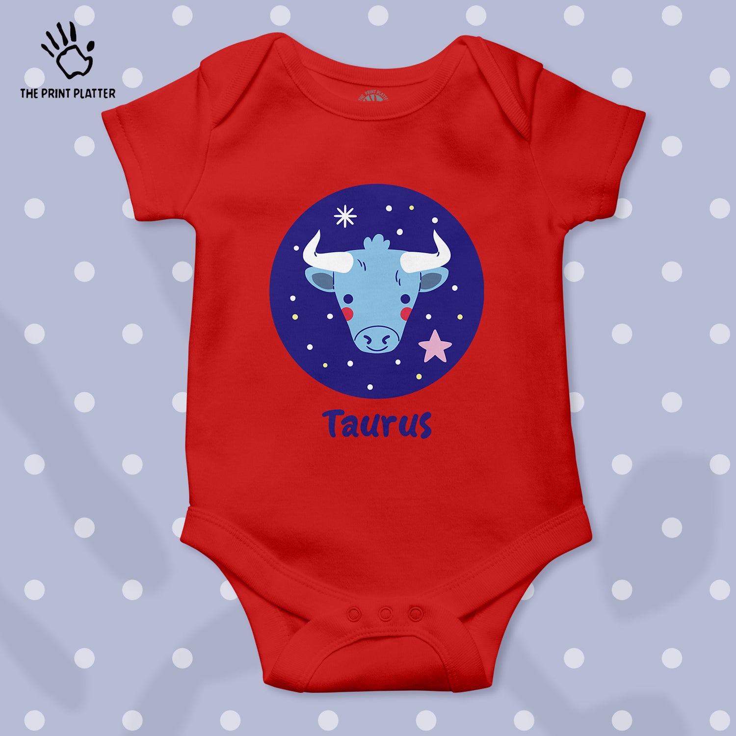 Taurus - Zodiac Unisex Half Sleeve Romper