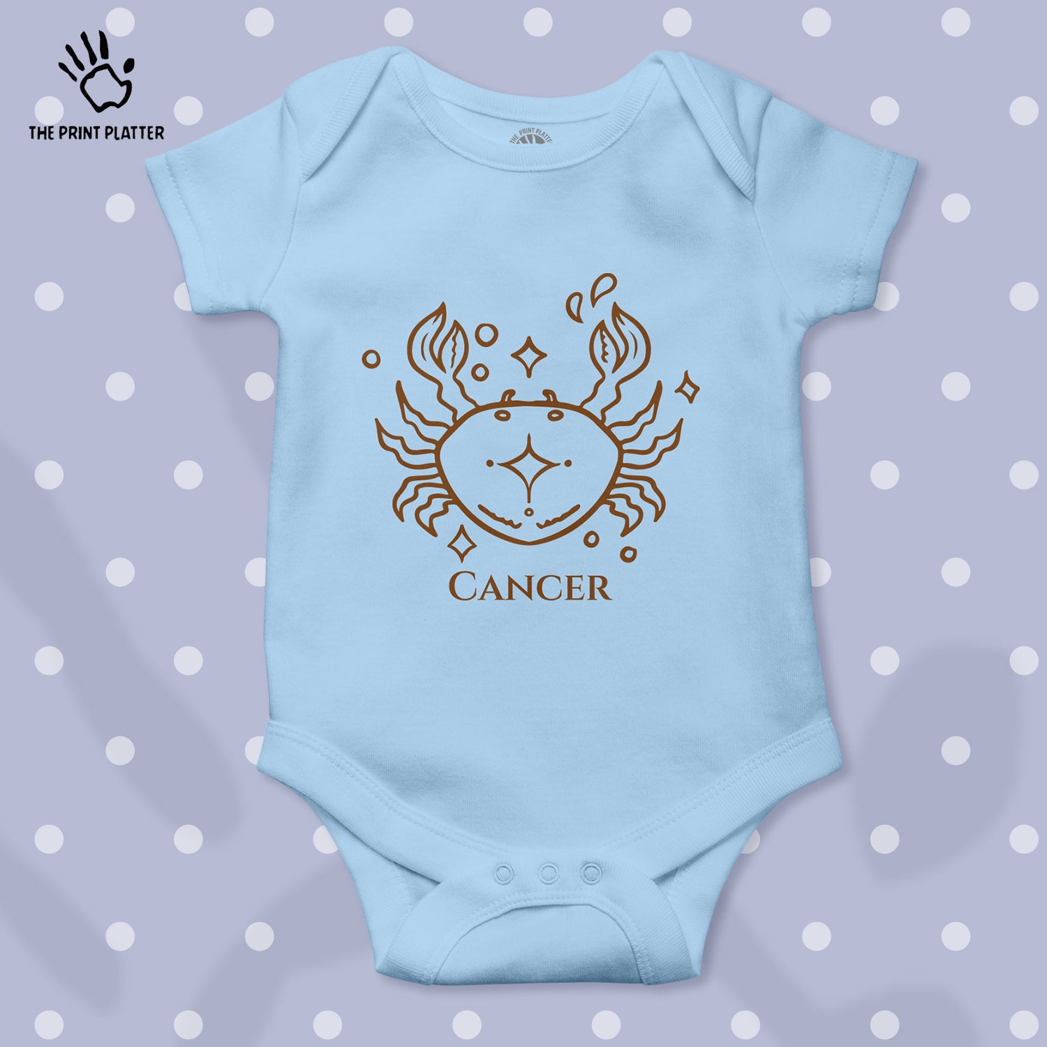 Cancer - Zodiac Unisex Half Sleeve Romper