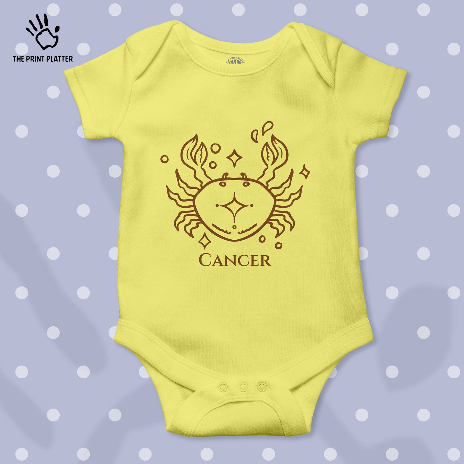 Cancer - Zodiac Unisex Half Sleeve Romper