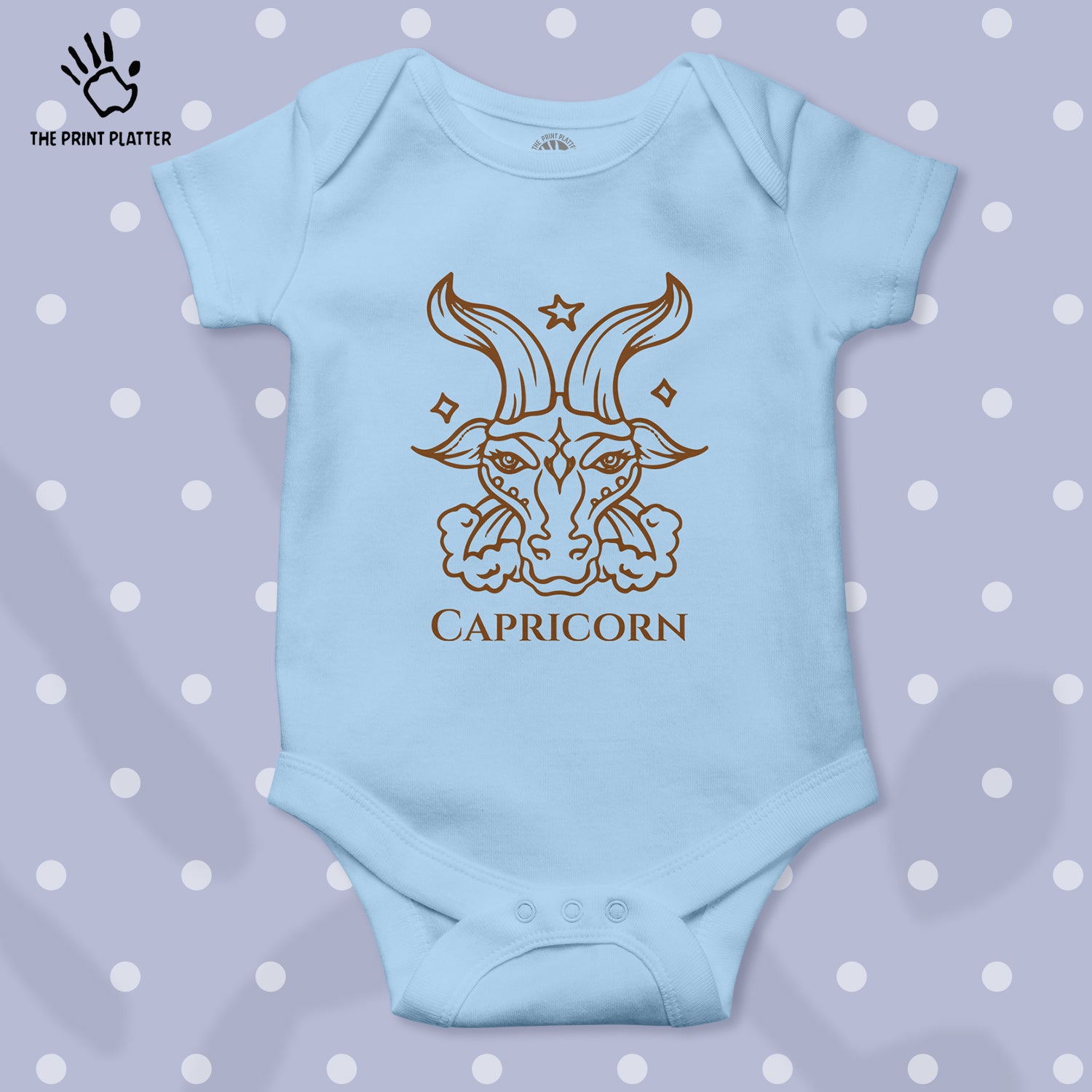 Capricorn - Zodiac Unisex Half Sleeve Romper