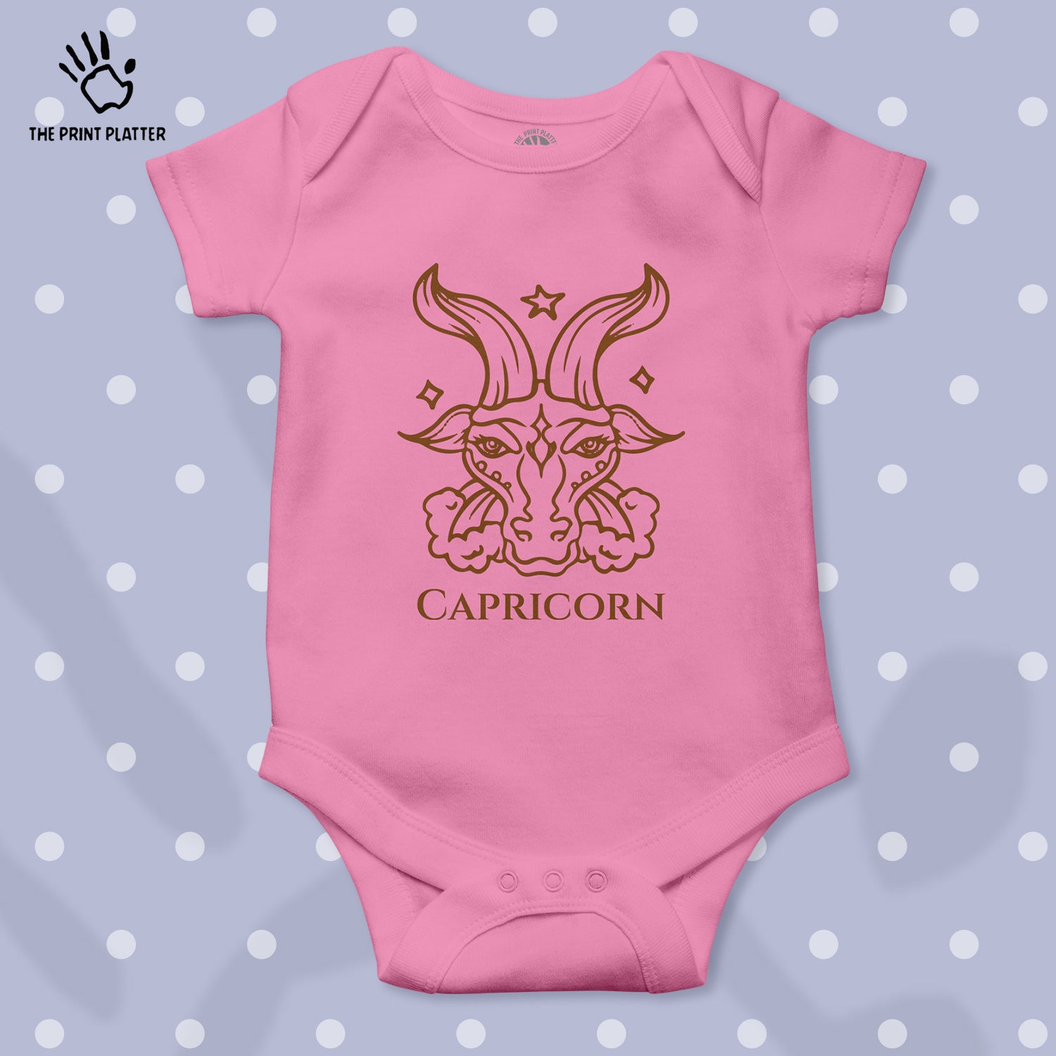 Capricorn - Zodiac Unisex Half Sleeve Romper