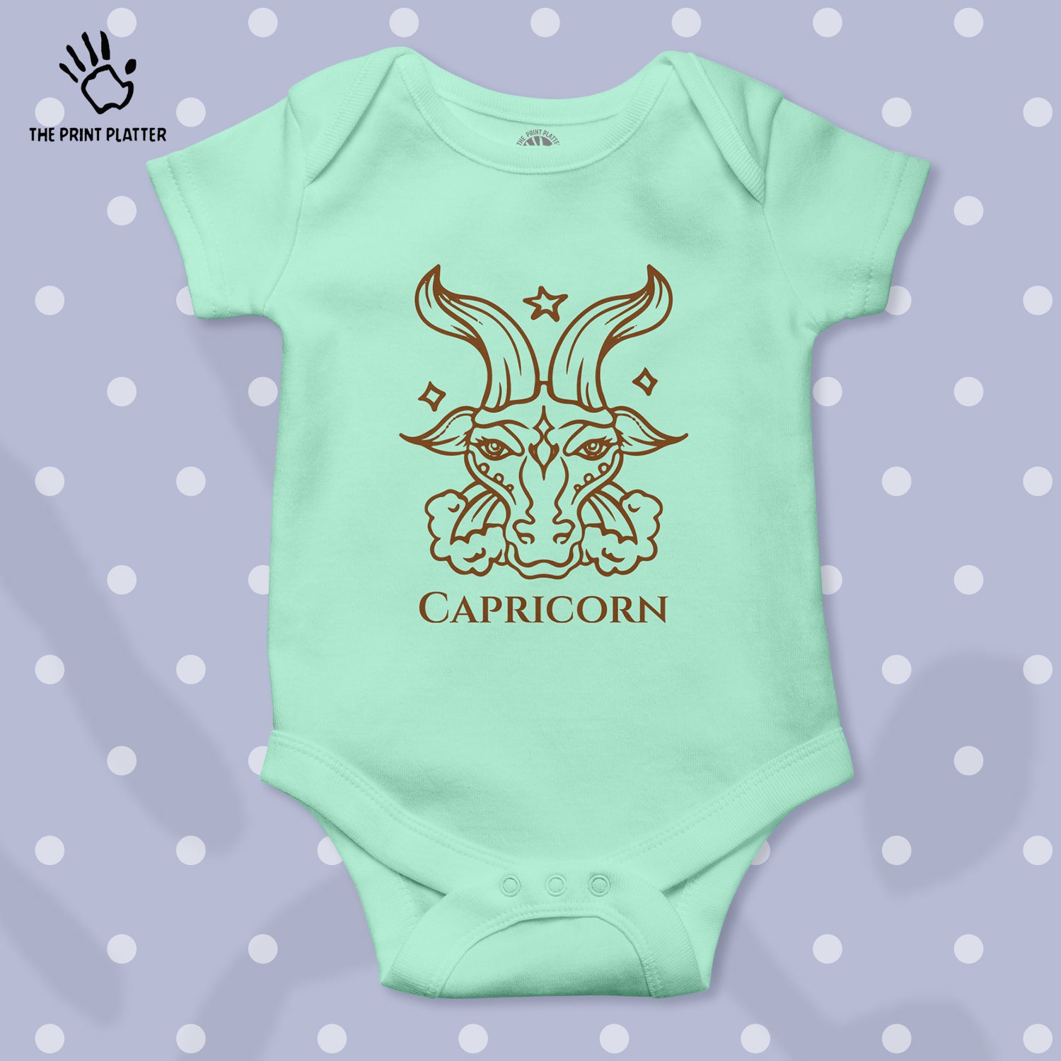 Capricorn - Zodiac Unisex Half Sleeve Romper