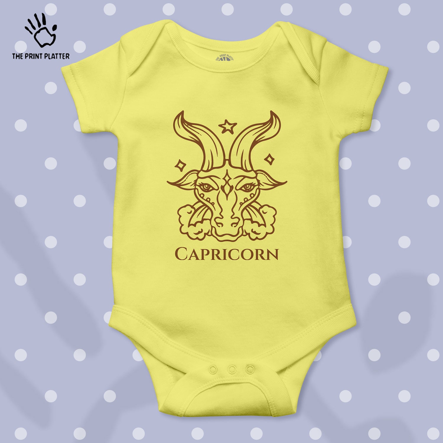 Capricorn - Zodiac Unisex Half Sleeve Romper