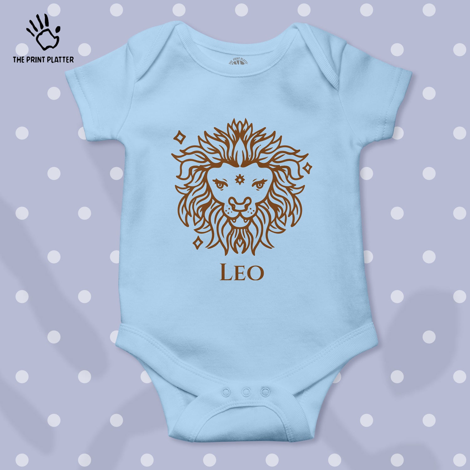 Leo - Zodiac Unisex Half Sleeve Romper