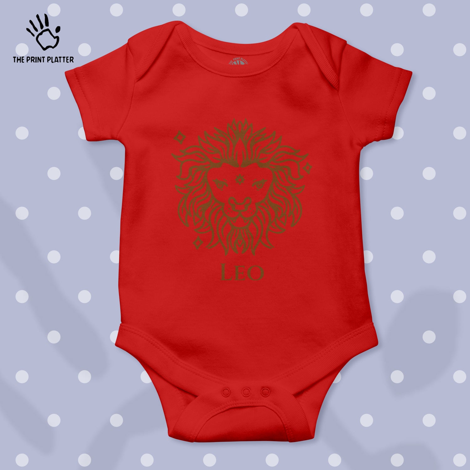 Leo - Zodiac Unisex Half Sleeve Romper