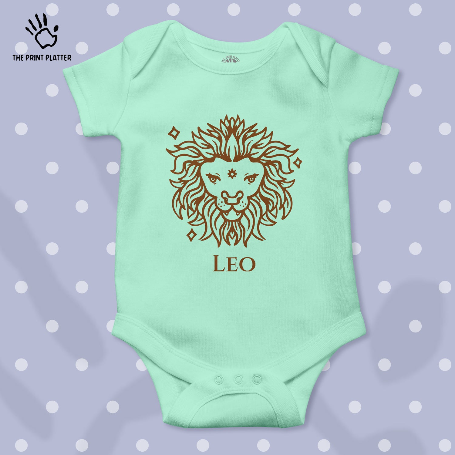 Leo - Zodiac Unisex Half Sleeve Romper