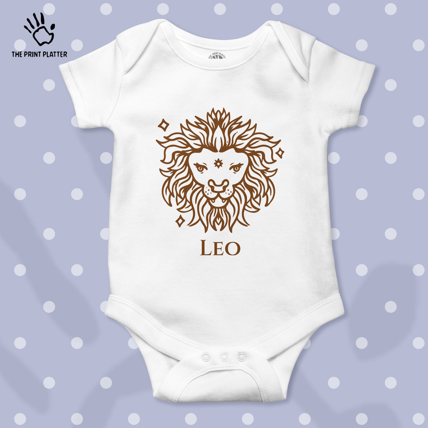 Leo - Zodiac Unisex Half Sleeve Romper