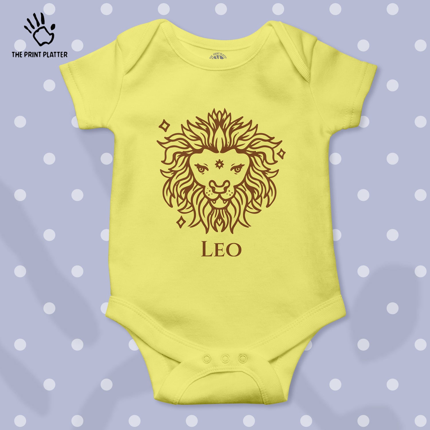 Leo - Zodiac Unisex Half Sleeve Romper