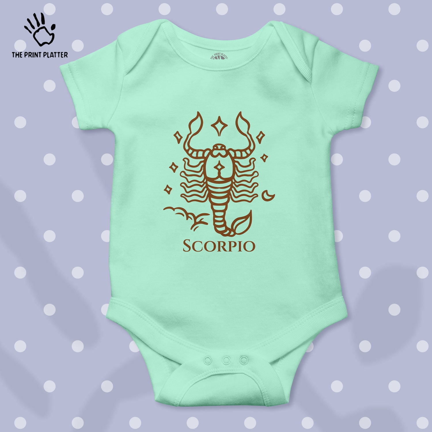 Scorpio - Zodiac Unisex Half Sleeve Romper