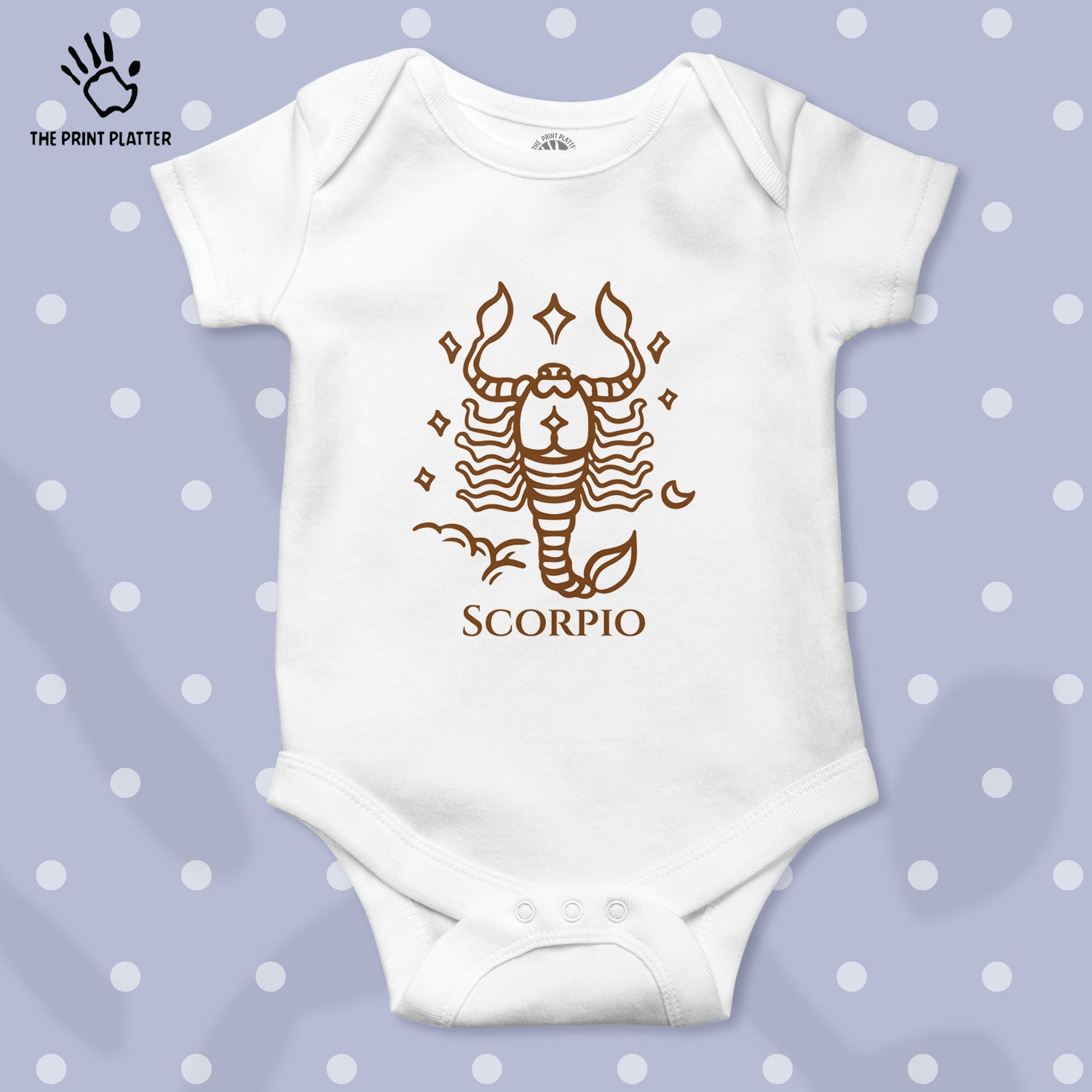 Scorpio - Zodiac Unisex Half Sleeve Romper