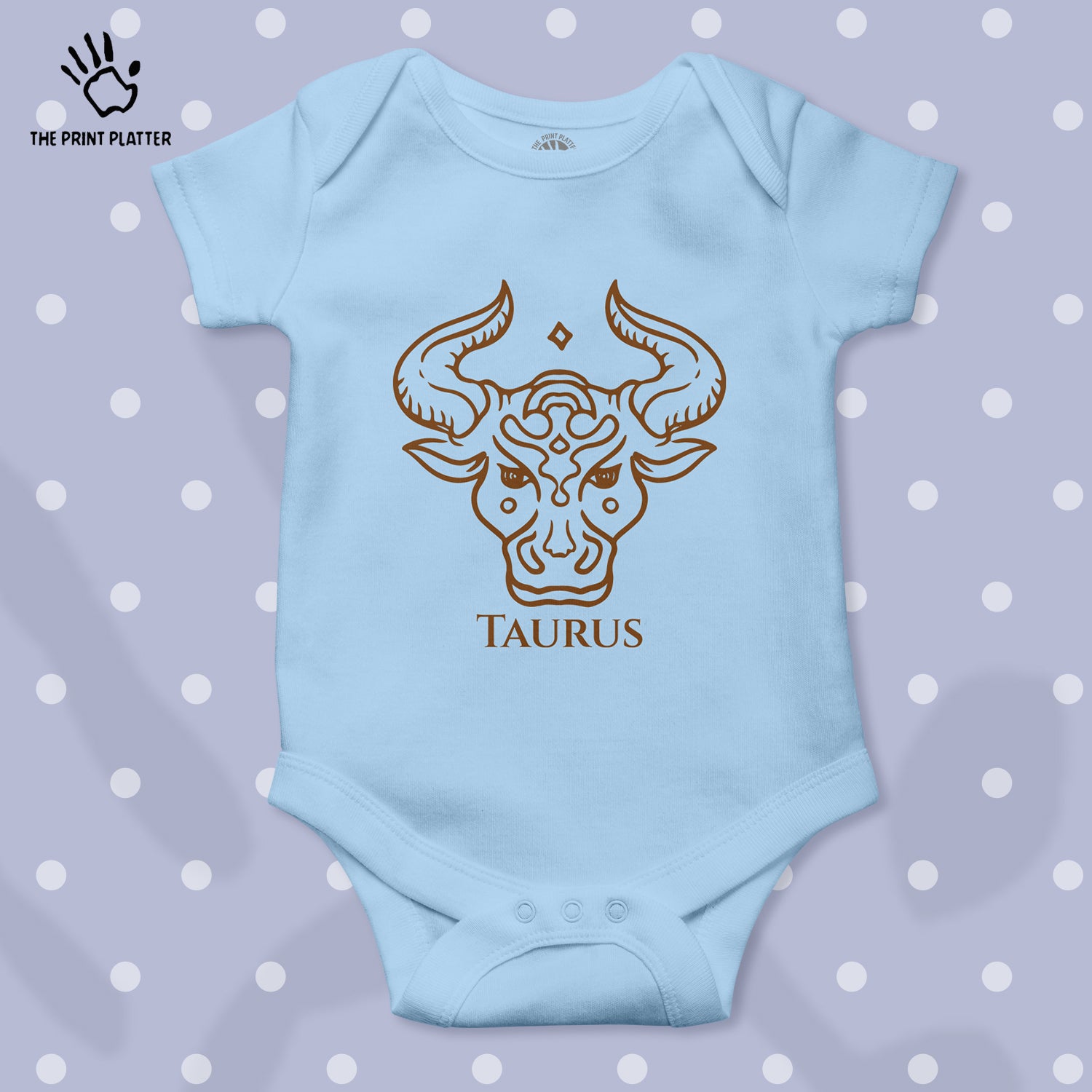 Taurus - Zodiac Unisex Half Sleeve Romper