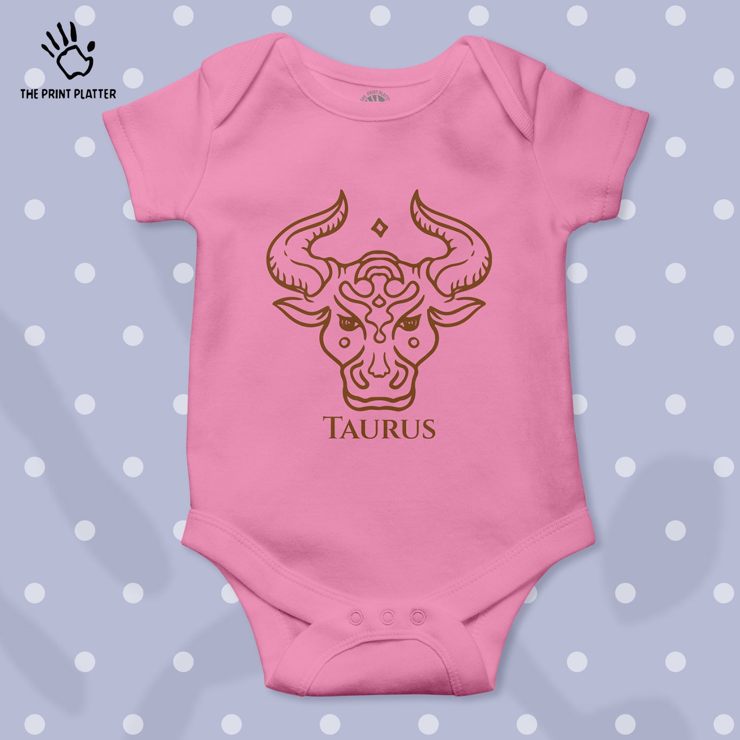 Taurus - Zodiac Unisex Half Sleeve Romper