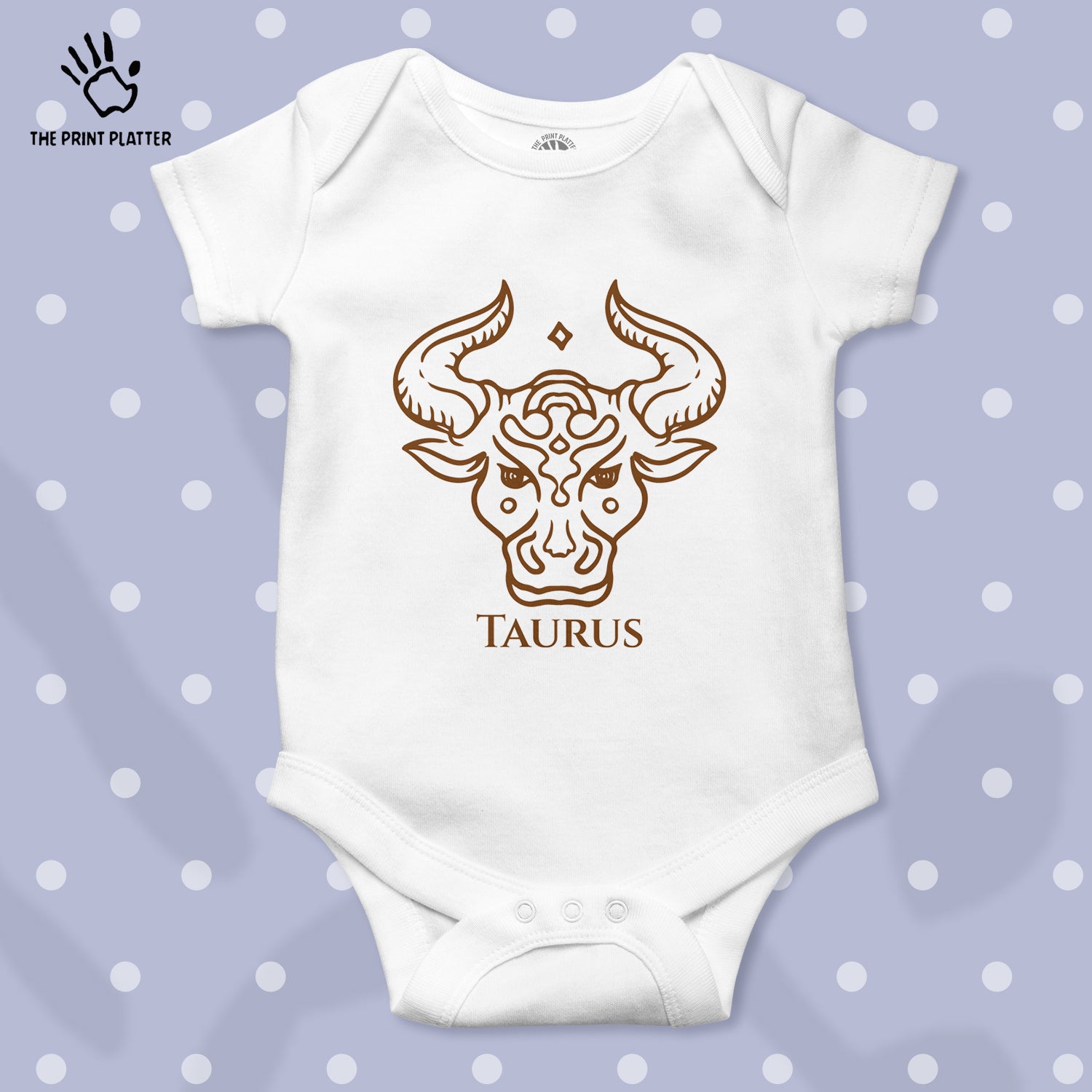 Taurus - Zodiac Unisex Half Sleeve Romper