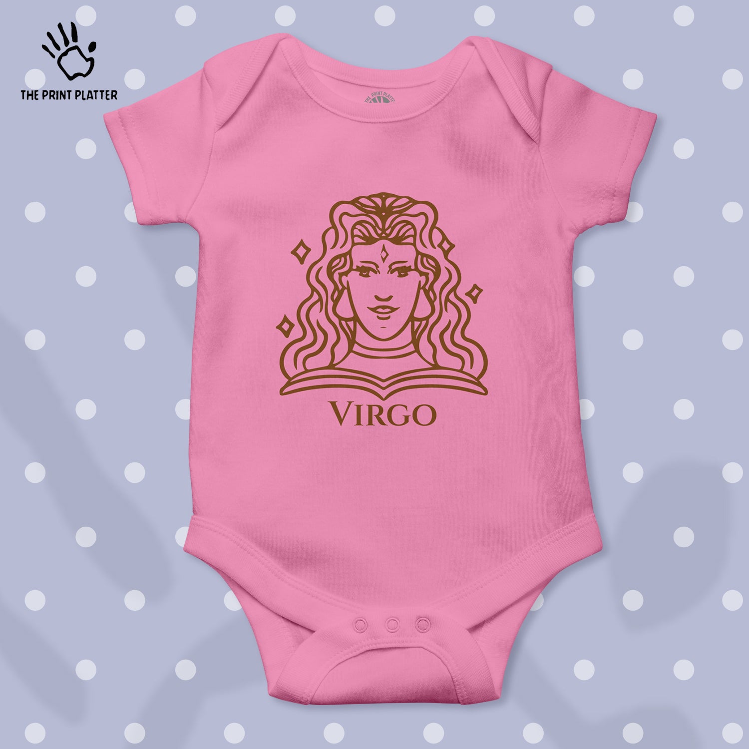 Virgo - Zodiac Unisex Half Sleeve Romper