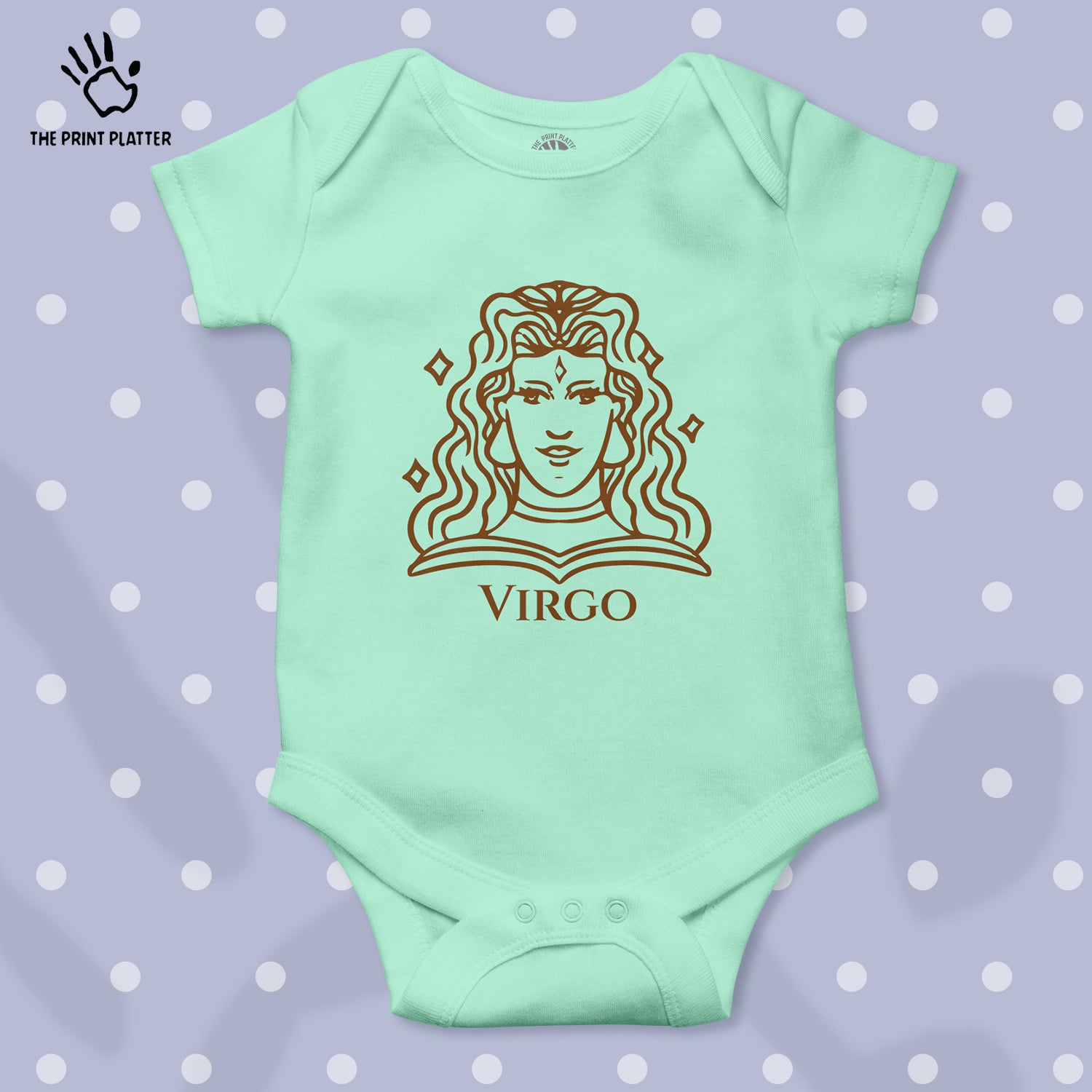 Virgo - Zodiac Unisex Half Sleeve Romper