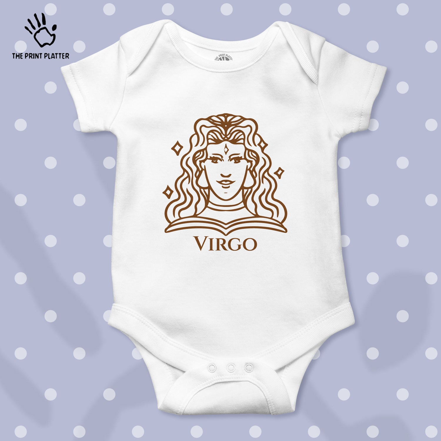 Virgo - Zodiac Unisex Half Sleeve Romper