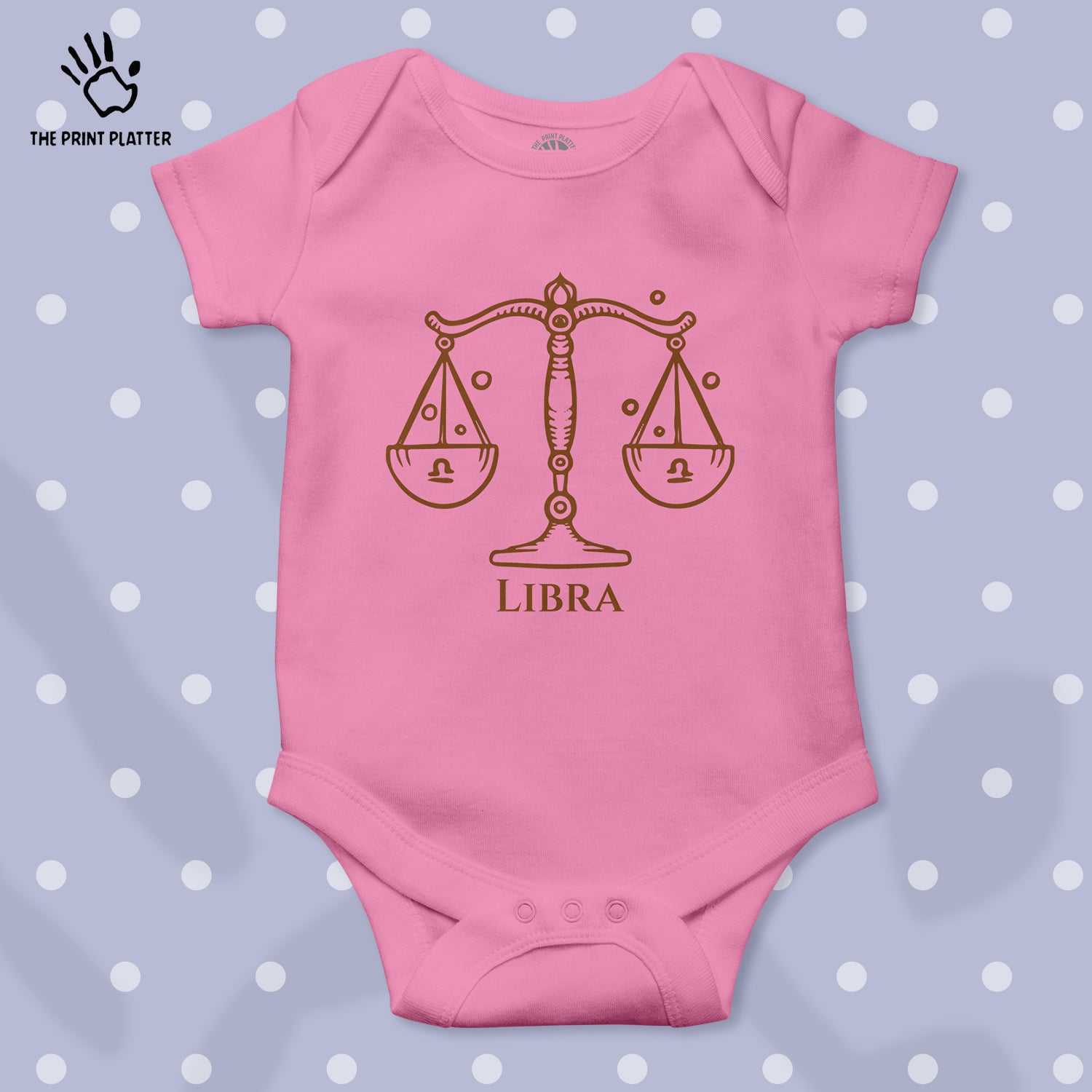 Libra - Zodiac Unisex Half Sleeve Romper