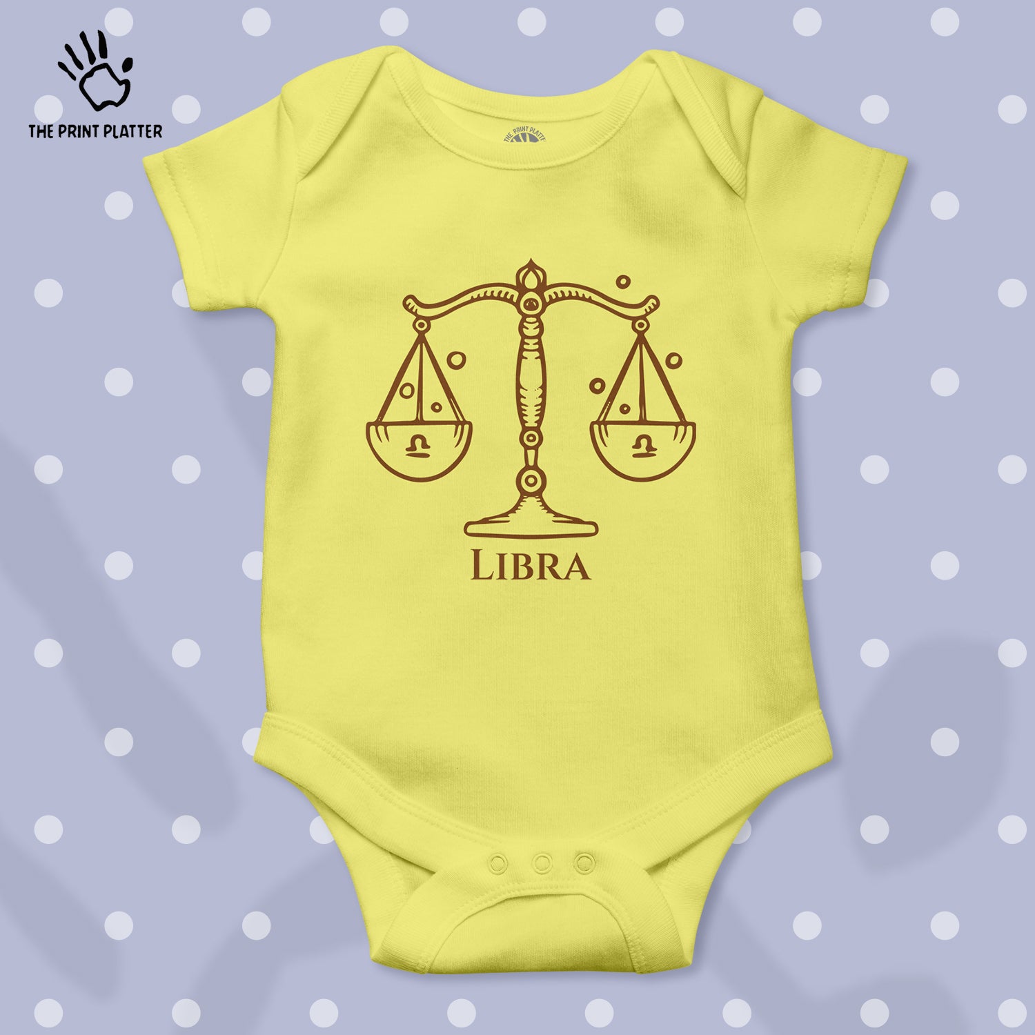 Libra - Zodiac Unisex Half Sleeve Romper