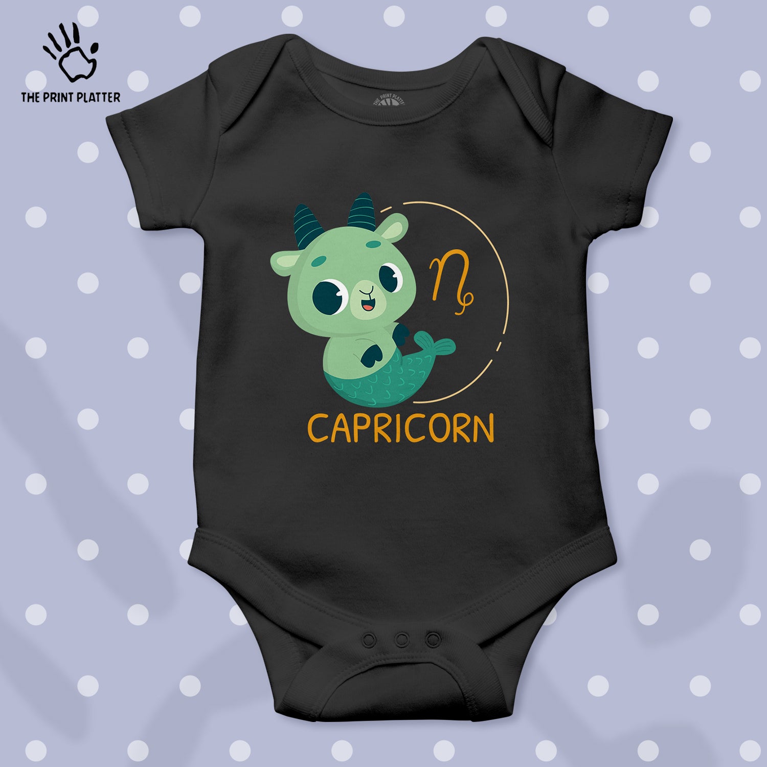 Capricorn - Zodiac Unisex Half Sleeve Romper