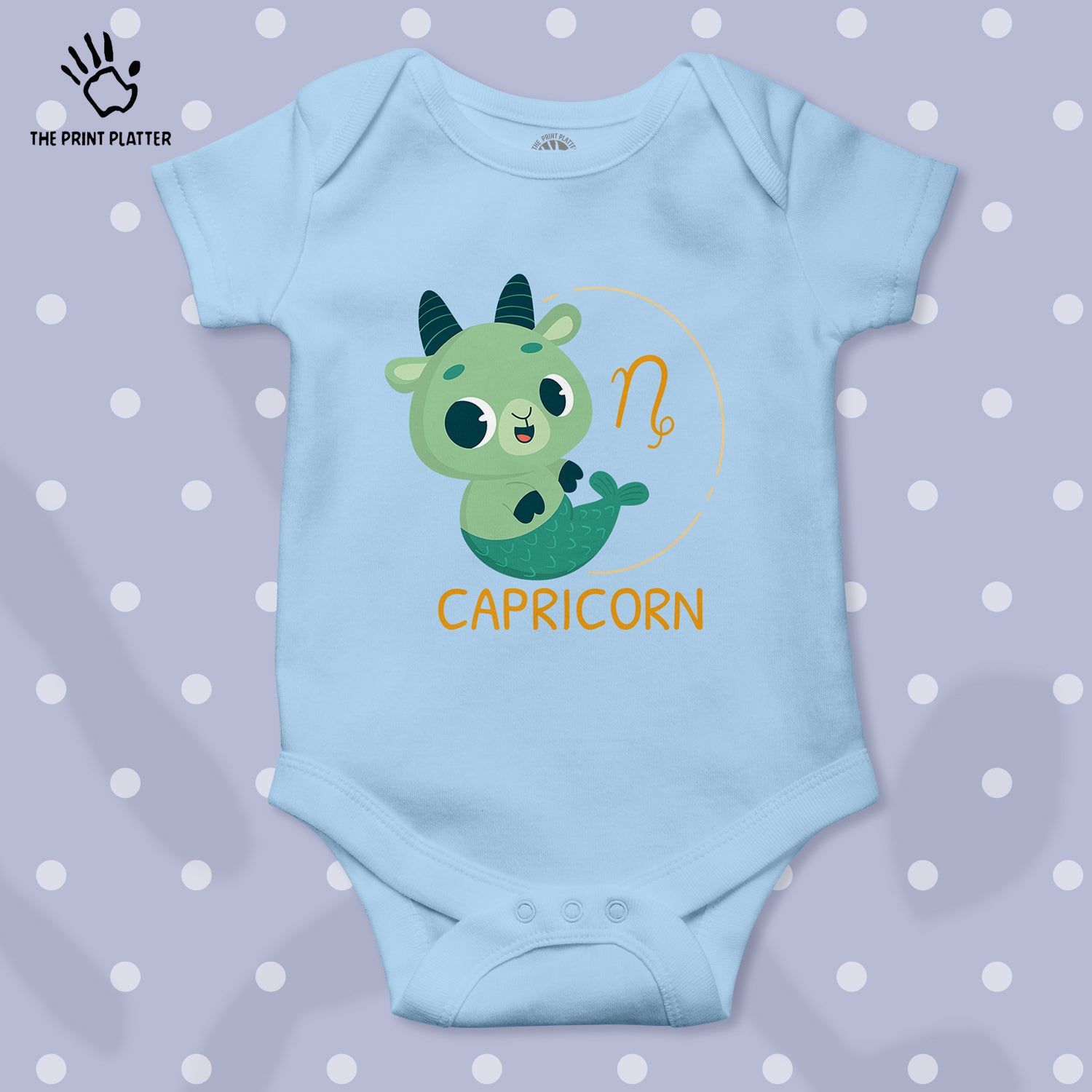 Capricorn - Zodiac Unisex Half Sleeve Romper