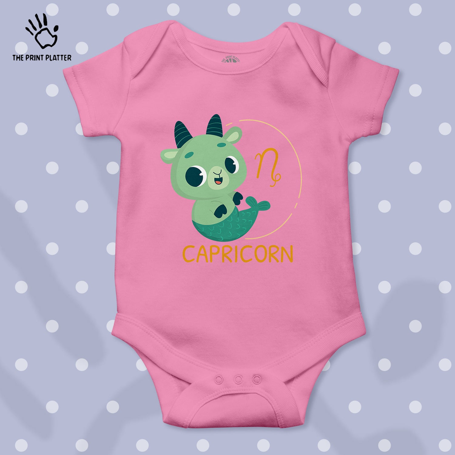 Capricorn - Zodiac Unisex Half Sleeve Romper