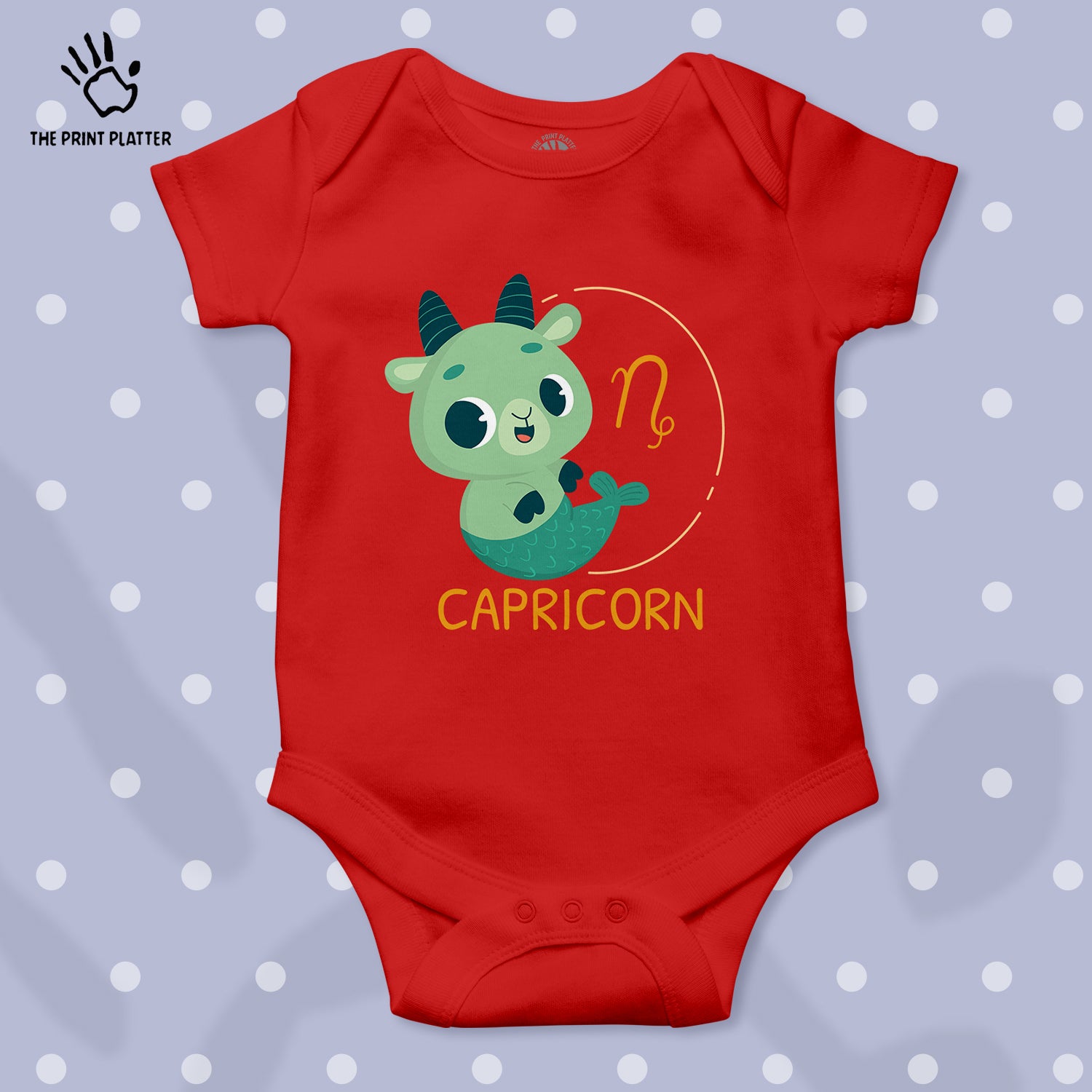 Capricorn - Zodiac Unisex Half Sleeve Romper