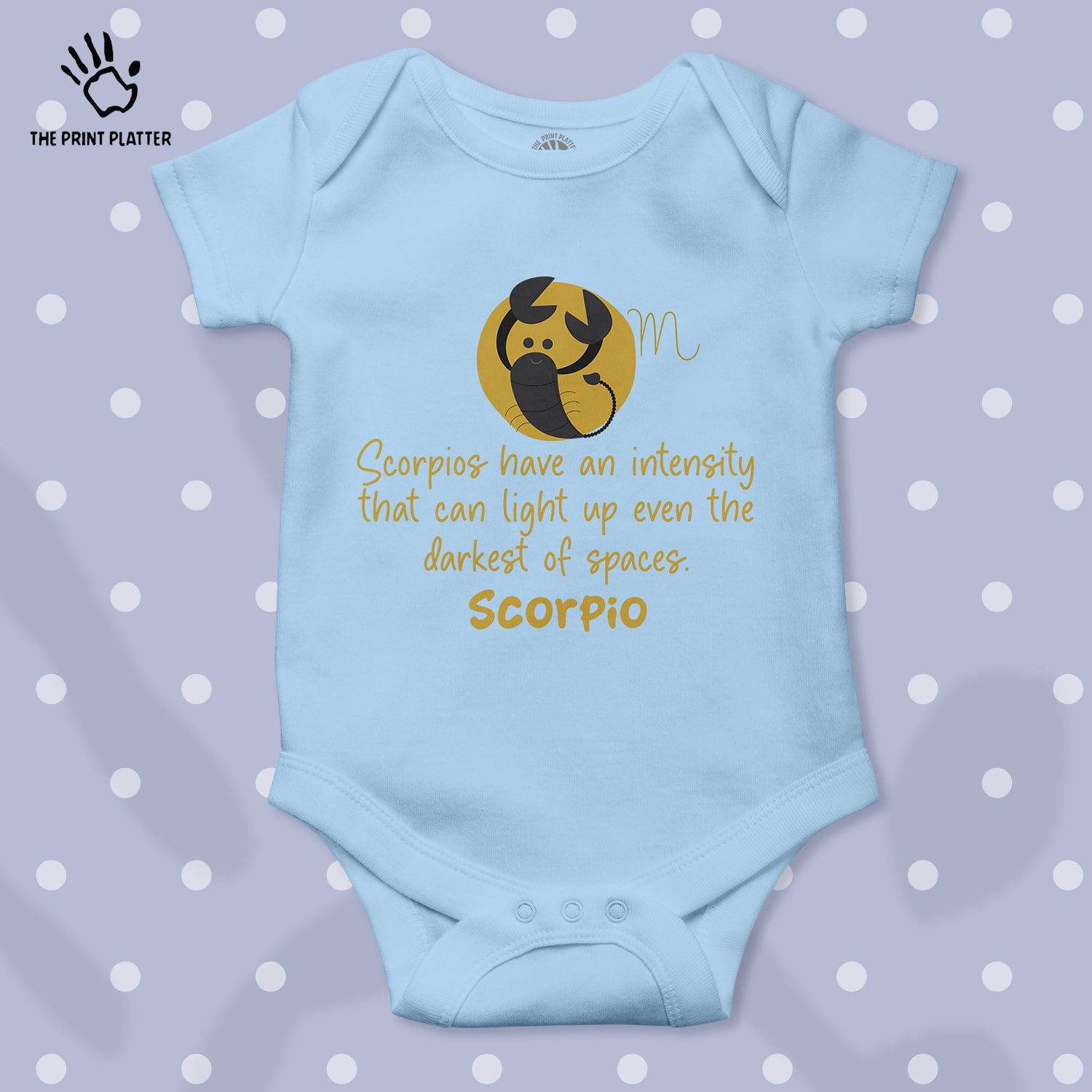 Scorpio - Zodiac Unisex Half Sleeve Romper