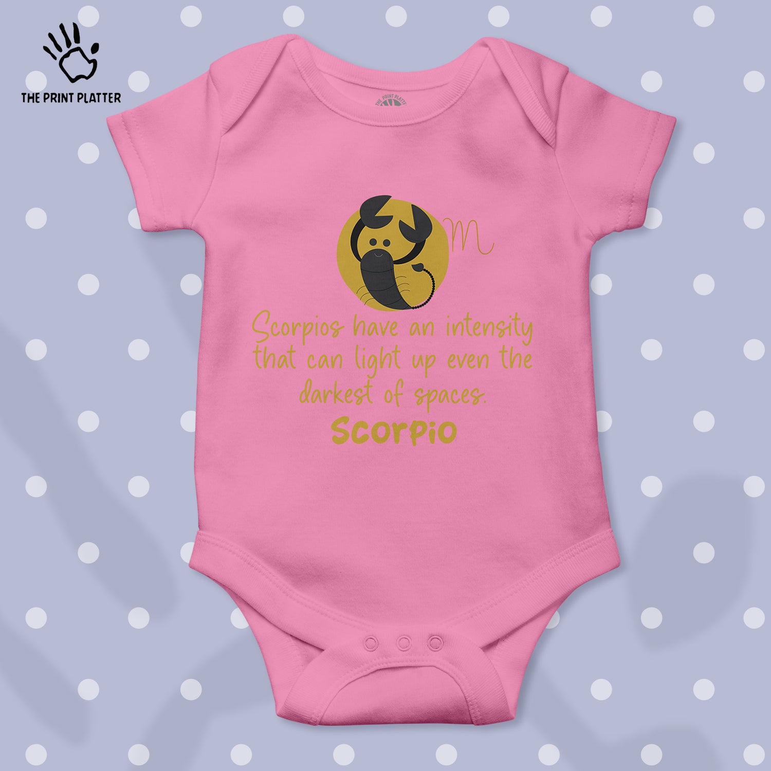 Scorpio - Zodiac Unisex Half Sleeve Romper