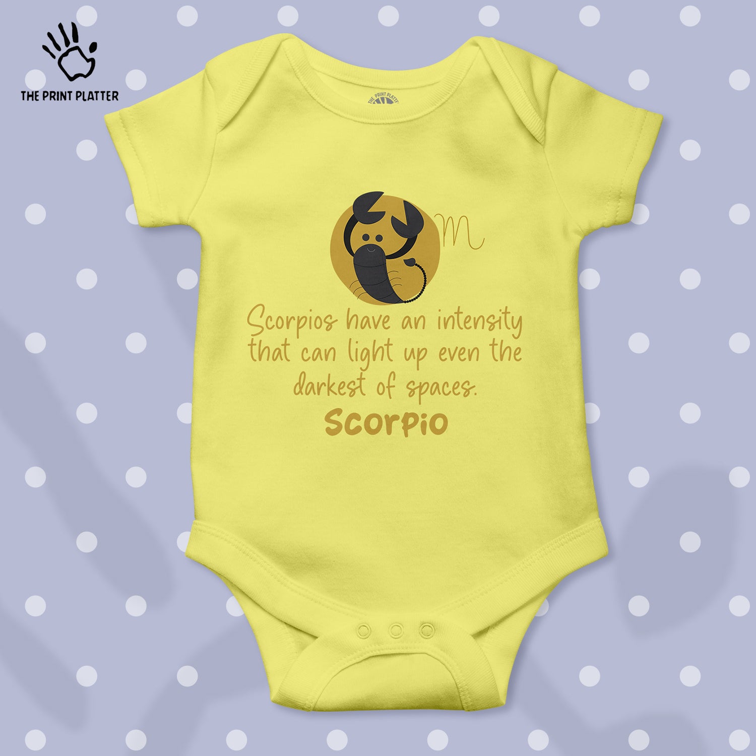 Scorpio - Zodiac Unisex Half Sleeve Romper