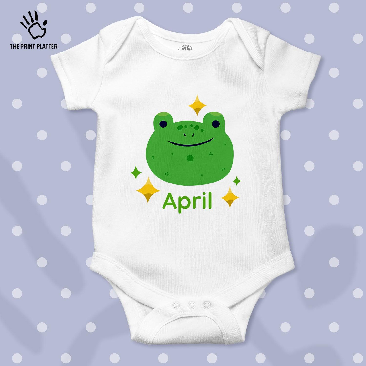 April Unisex Half Sleeve Romper