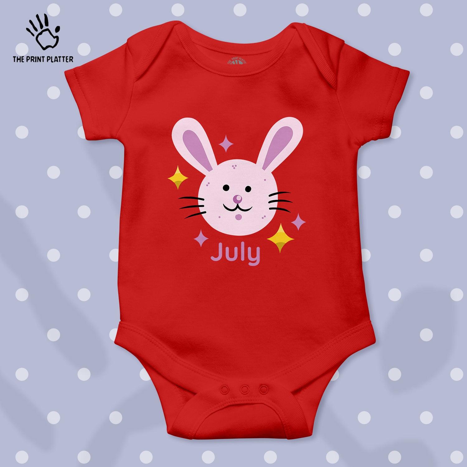 July Unisex Half Sleeve Romper