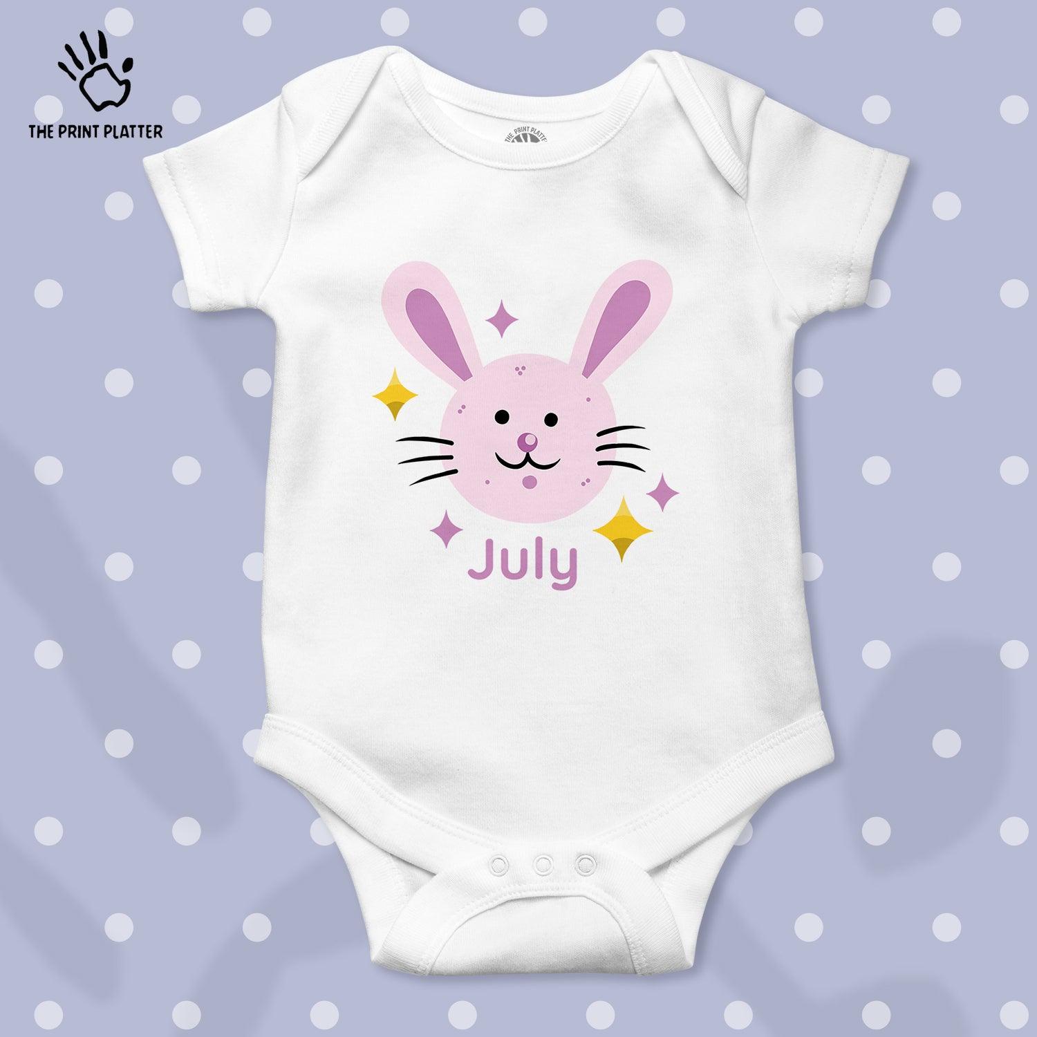 July Unisex Half Sleeve Romper