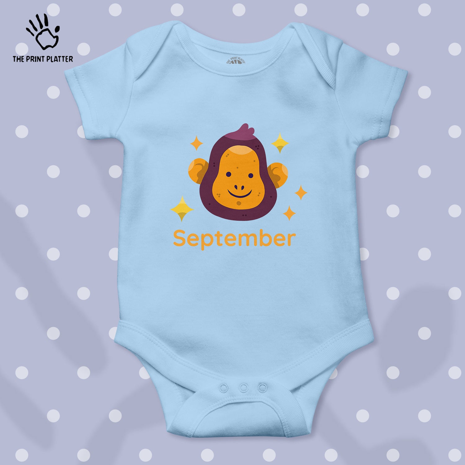 September Unisex Half Sleeve Romper