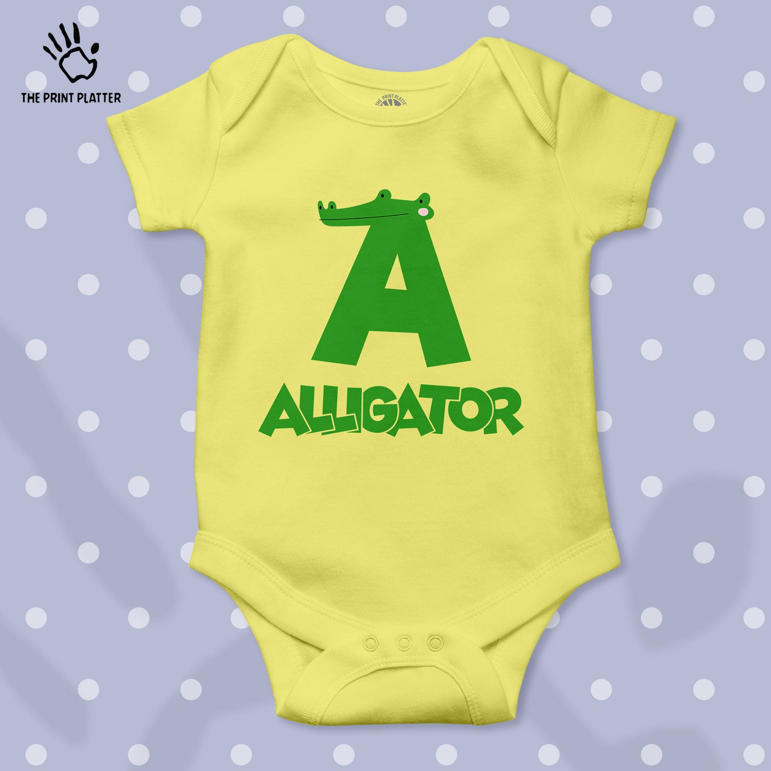 A - Alligator Unisex Half Sleeve Romper