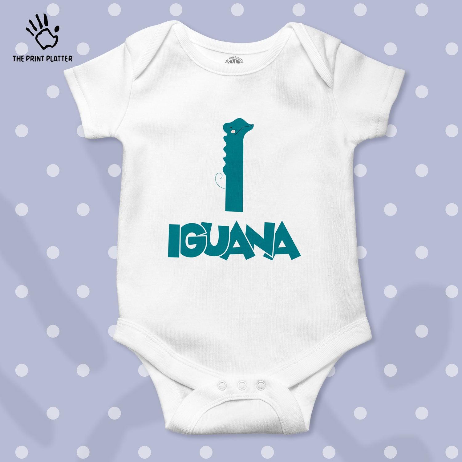 I - Iguanas Unisex Half Sleeve Romper