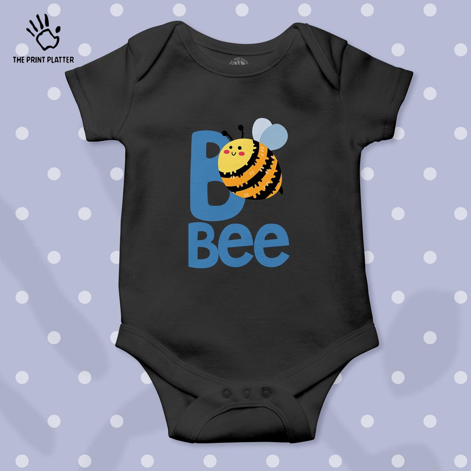 Bee Unisex Half Sleeve Romper