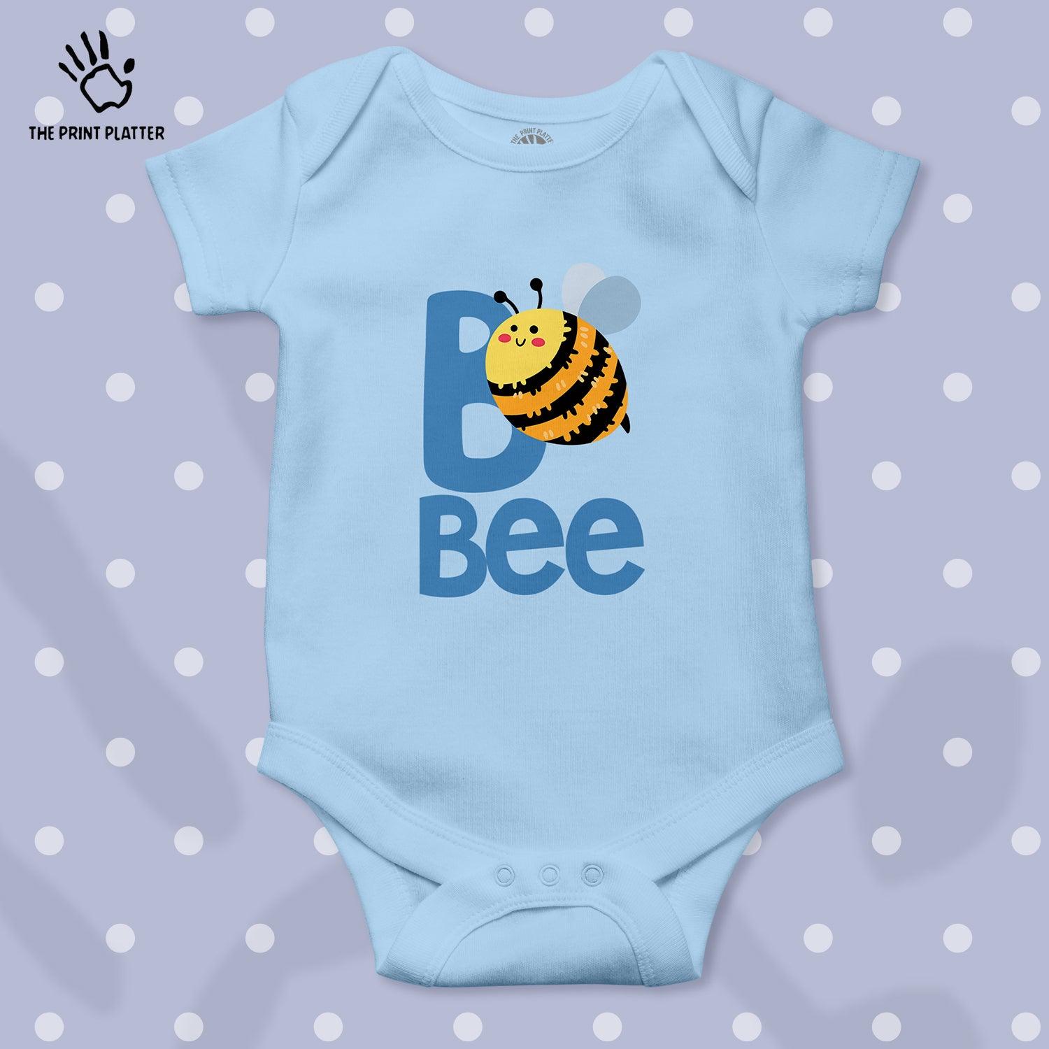 Bee Unisex Half Sleeve Romper