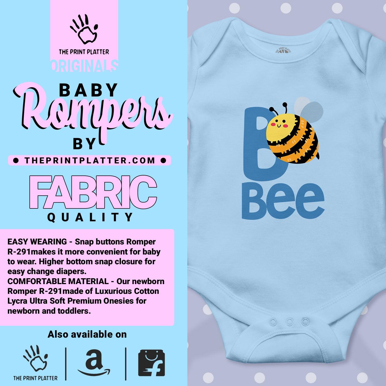 Bee Unisex Half Sleeve Romper