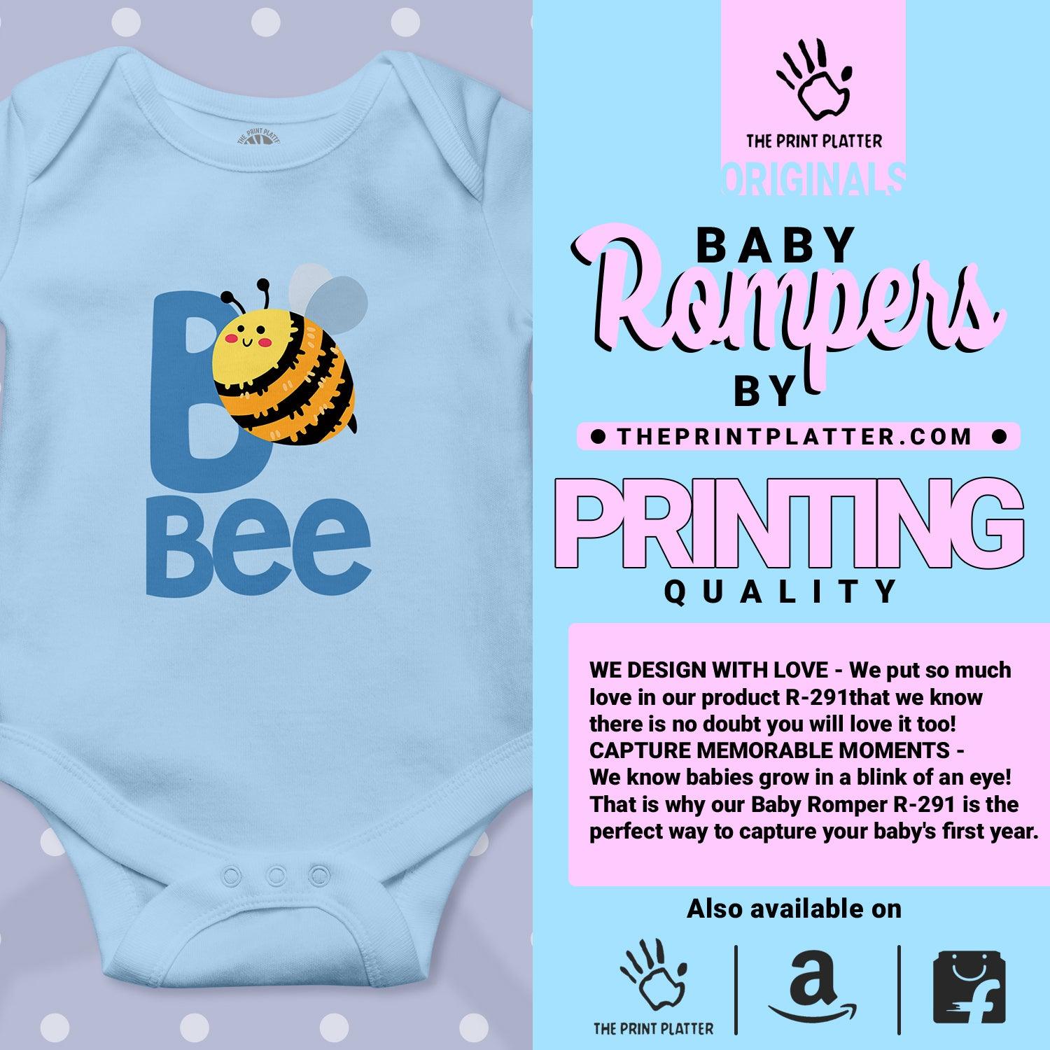 Bee Unisex Half Sleeve Romper