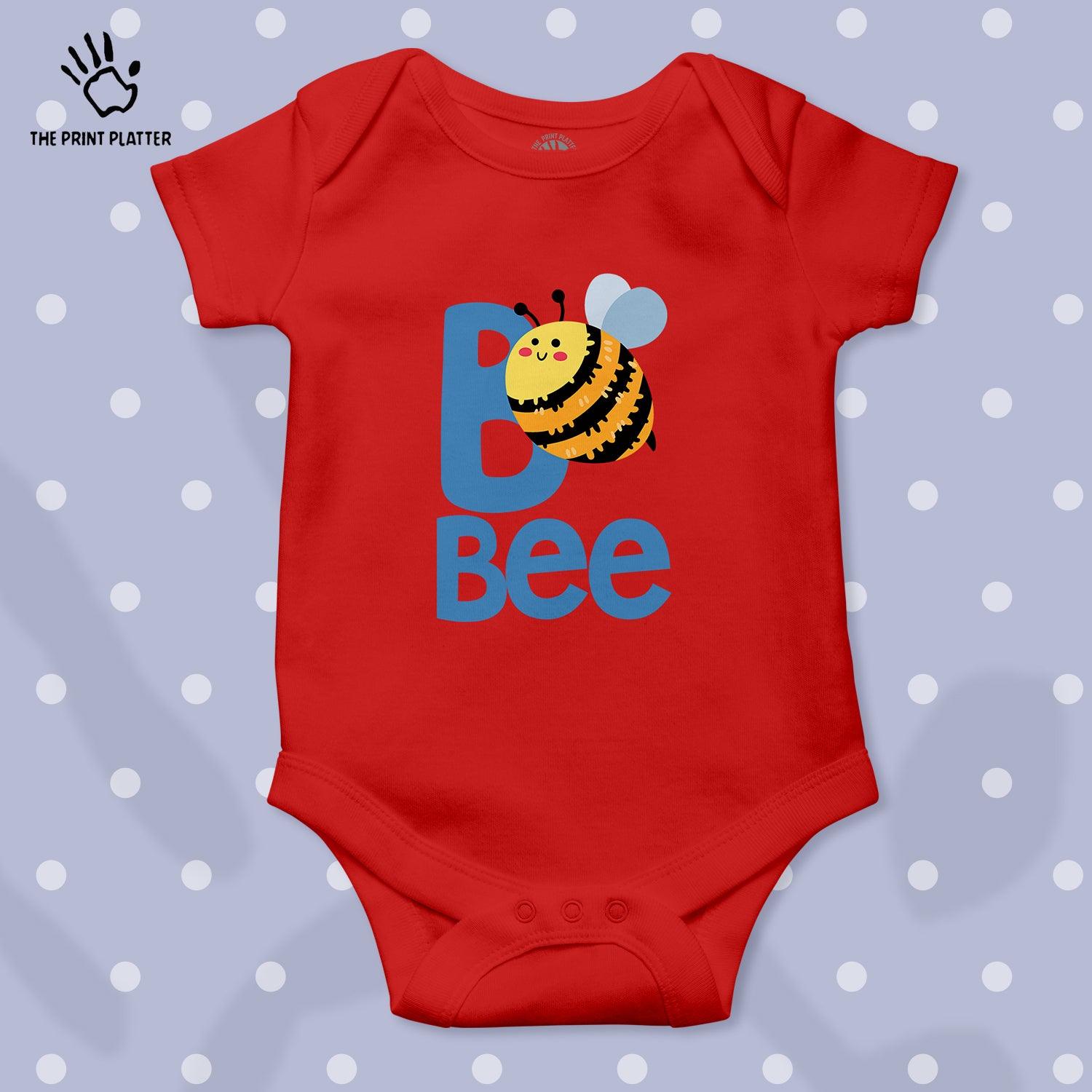 Bee Unisex Half Sleeve Romper