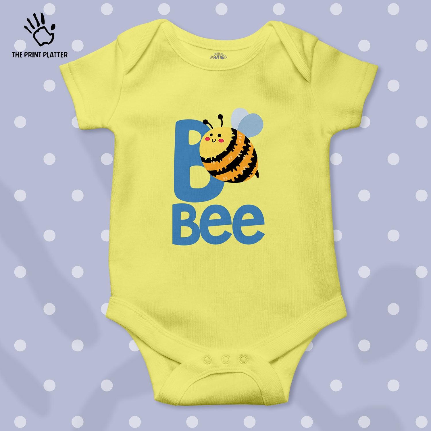 Bee Unisex Half Sleeve Romper