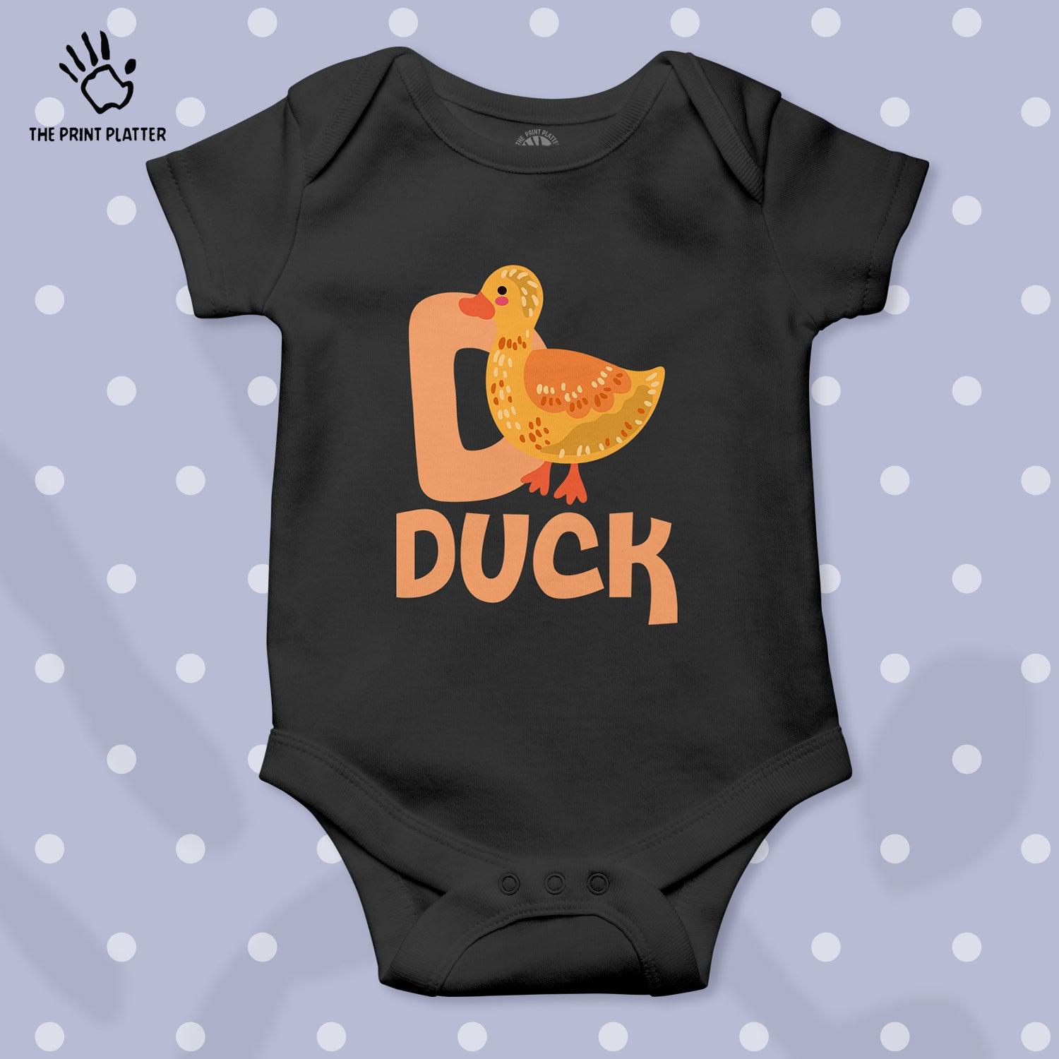 Duck Unisex Half Sleeve Romper