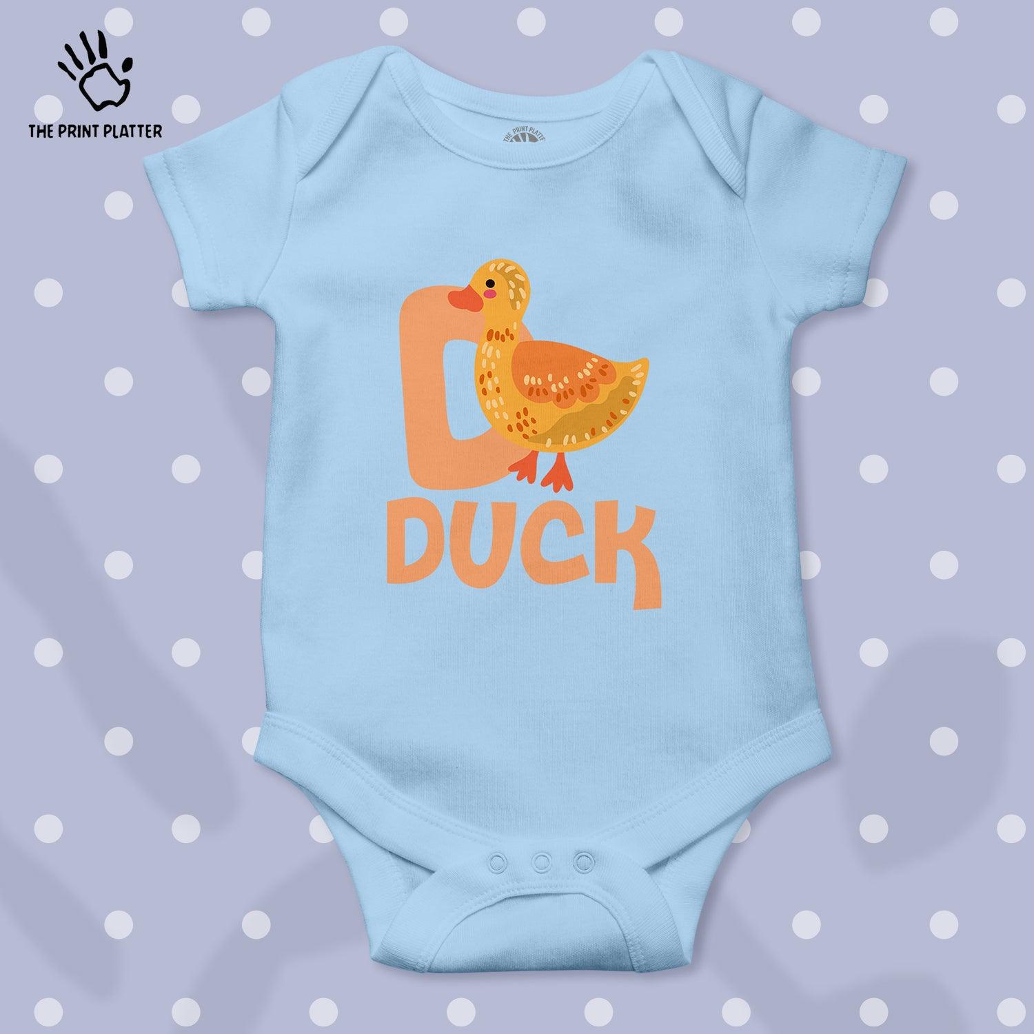 Duck Unisex Half Sleeve Romper